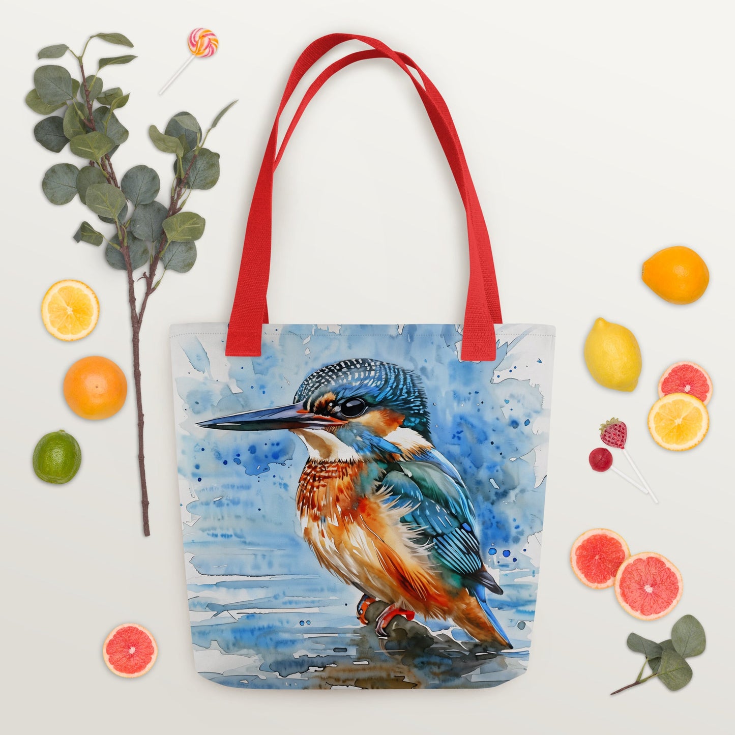 Kingfisher Tote Bag - Tote Bags - Discovery Co.