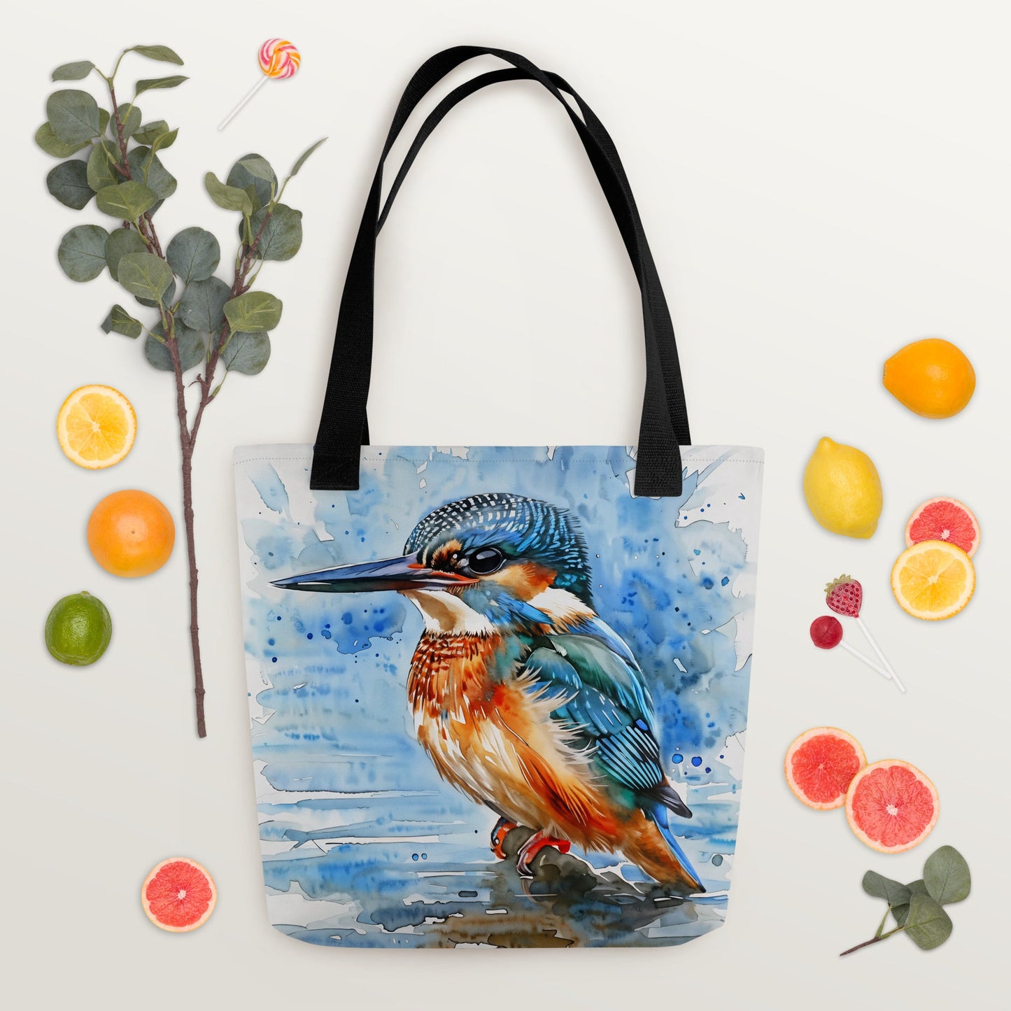 Kingfisher Tote Bag - Tote Bags - Discovery Co.