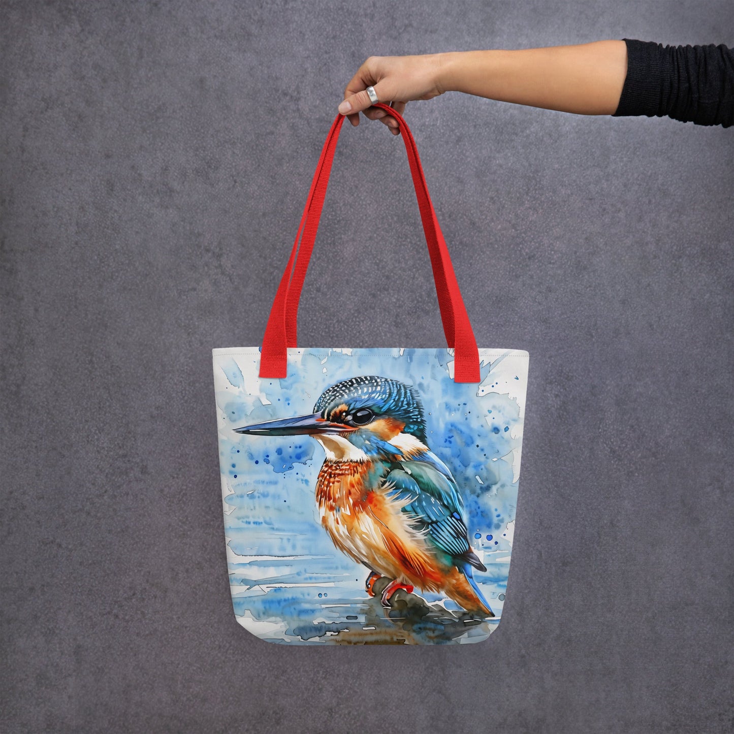 Kingfisher Tote Bag - Tote Bags - Discovery Co.