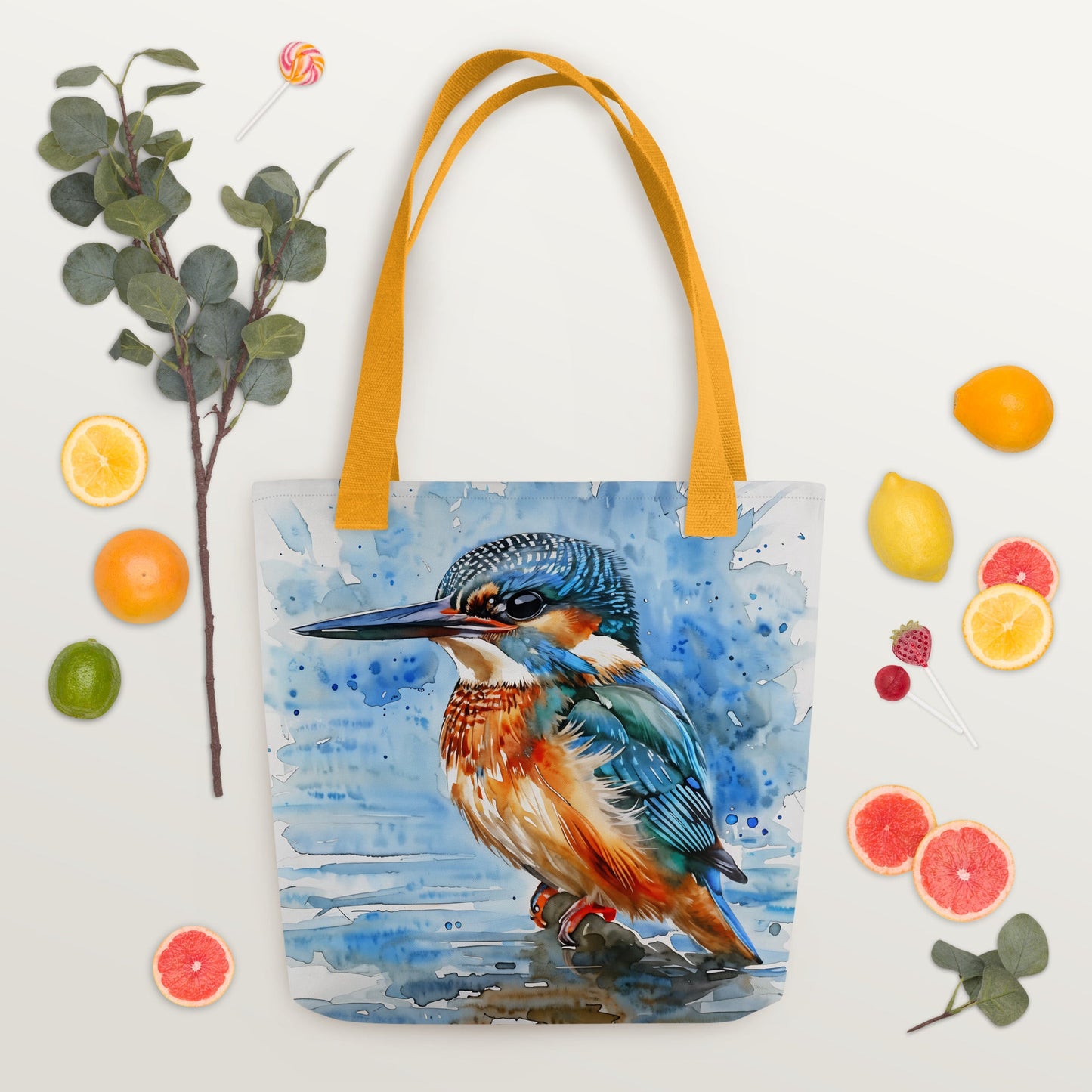 Kingfisher Tote Bag - Tote Bags - Discovery Co.