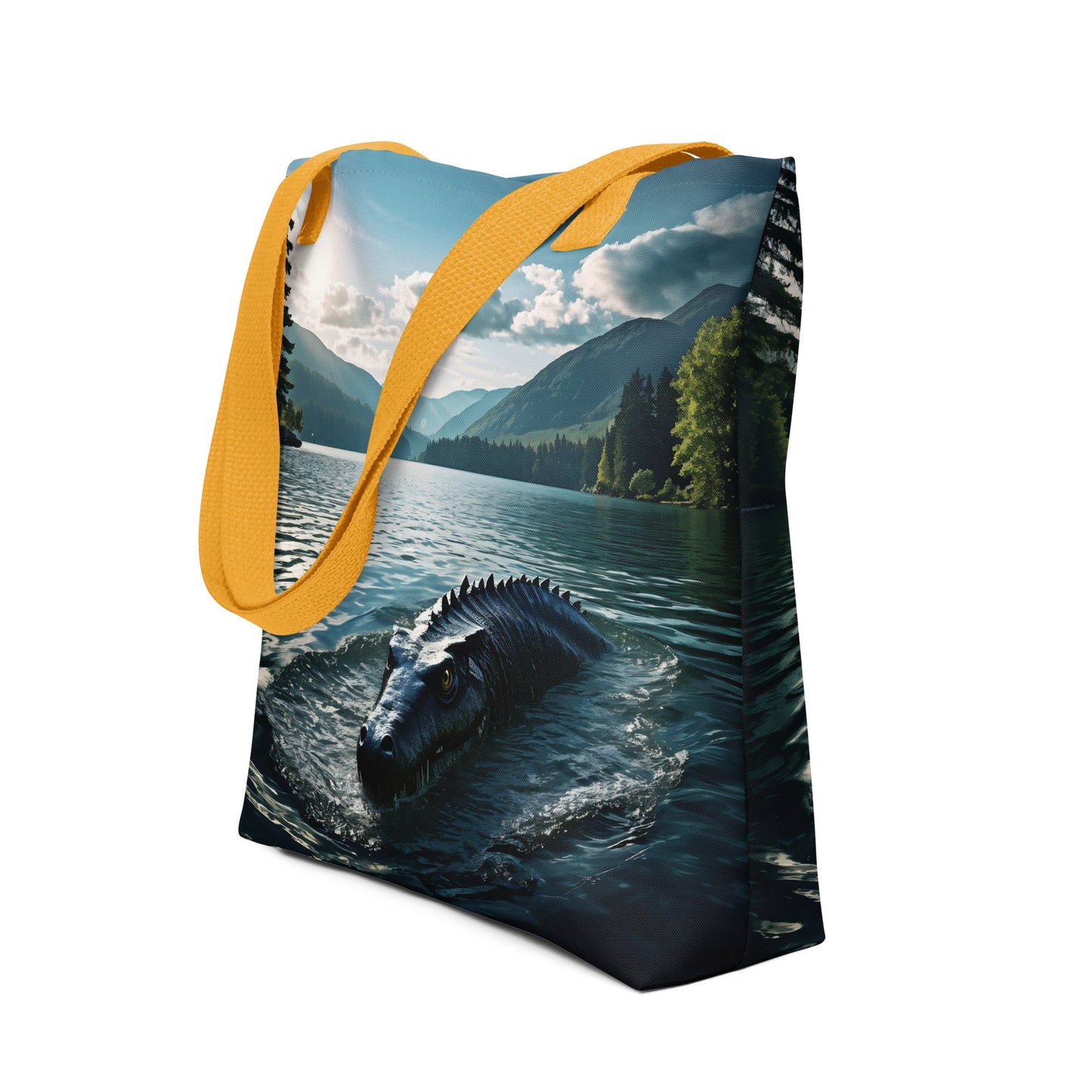 Lake Monster 2 Tote Bag - Tote Bags - Discovery Co.