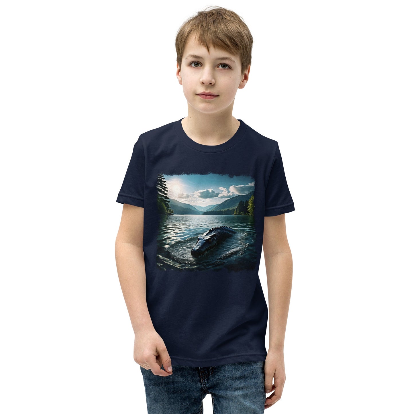 Lake Monster 2 Youth Short Sleeve T-Shirt - Discovery Co.