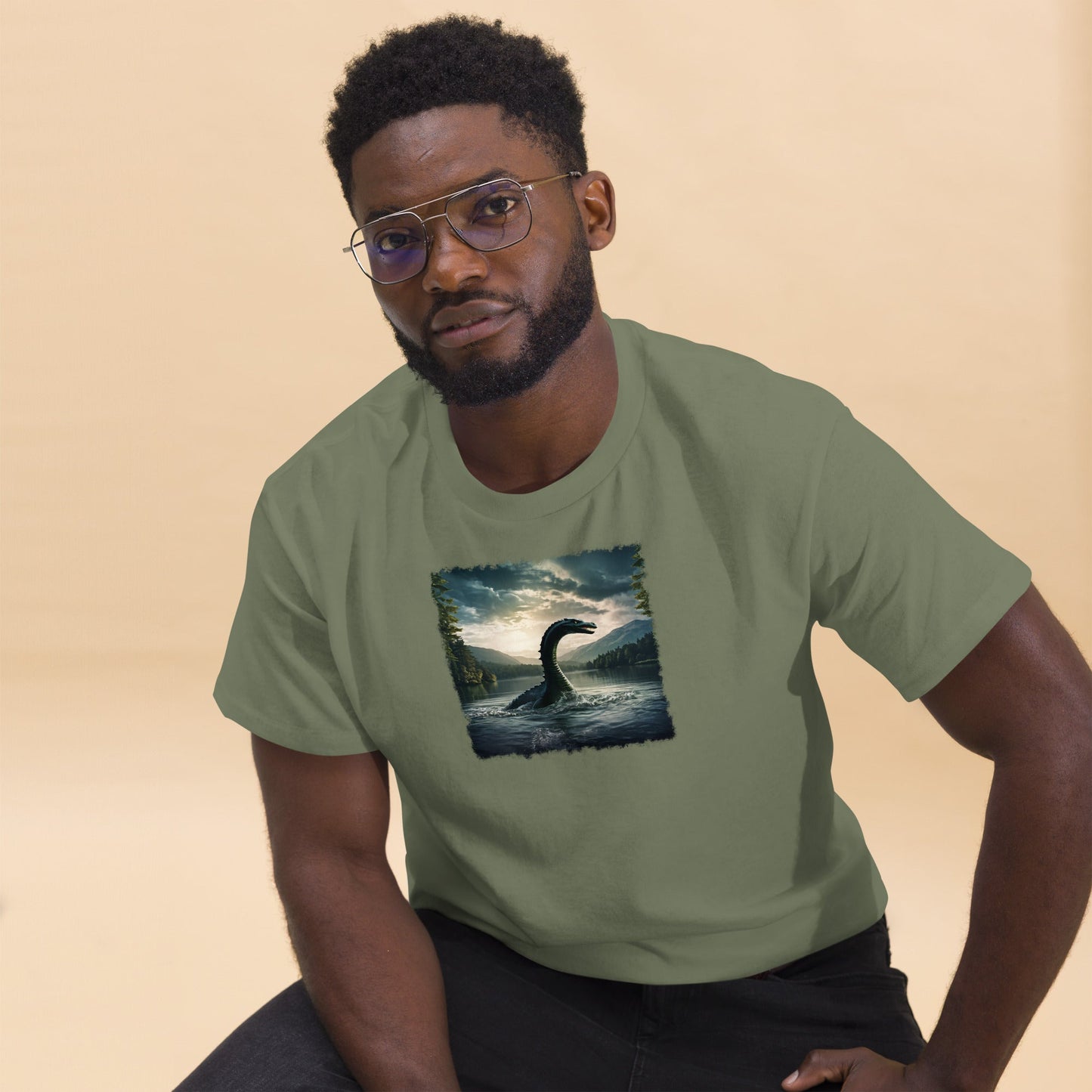 Lake Monster Men's (Unisex) Classic Tee - Men's Shirts - Discovery Co.