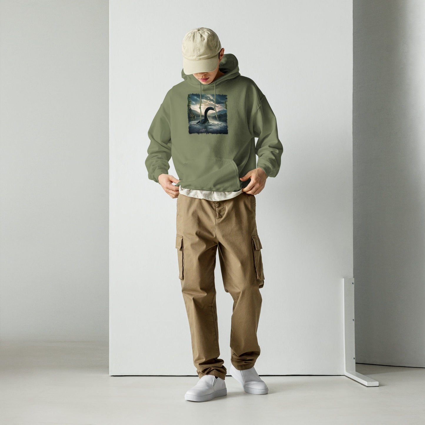 Lake Monster Men's (Unisex) Hoodie - Hoodies - Discovery Co.