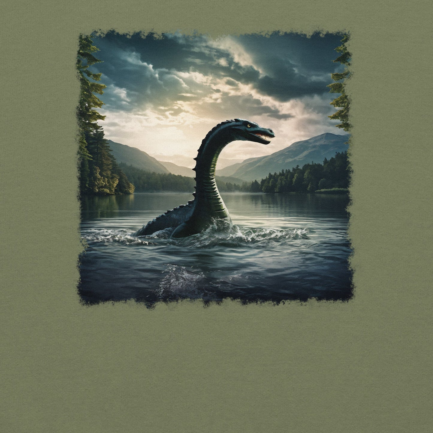 Lake Monster Men's (Unisex) Hoodie - Hoodies - Discovery Co.