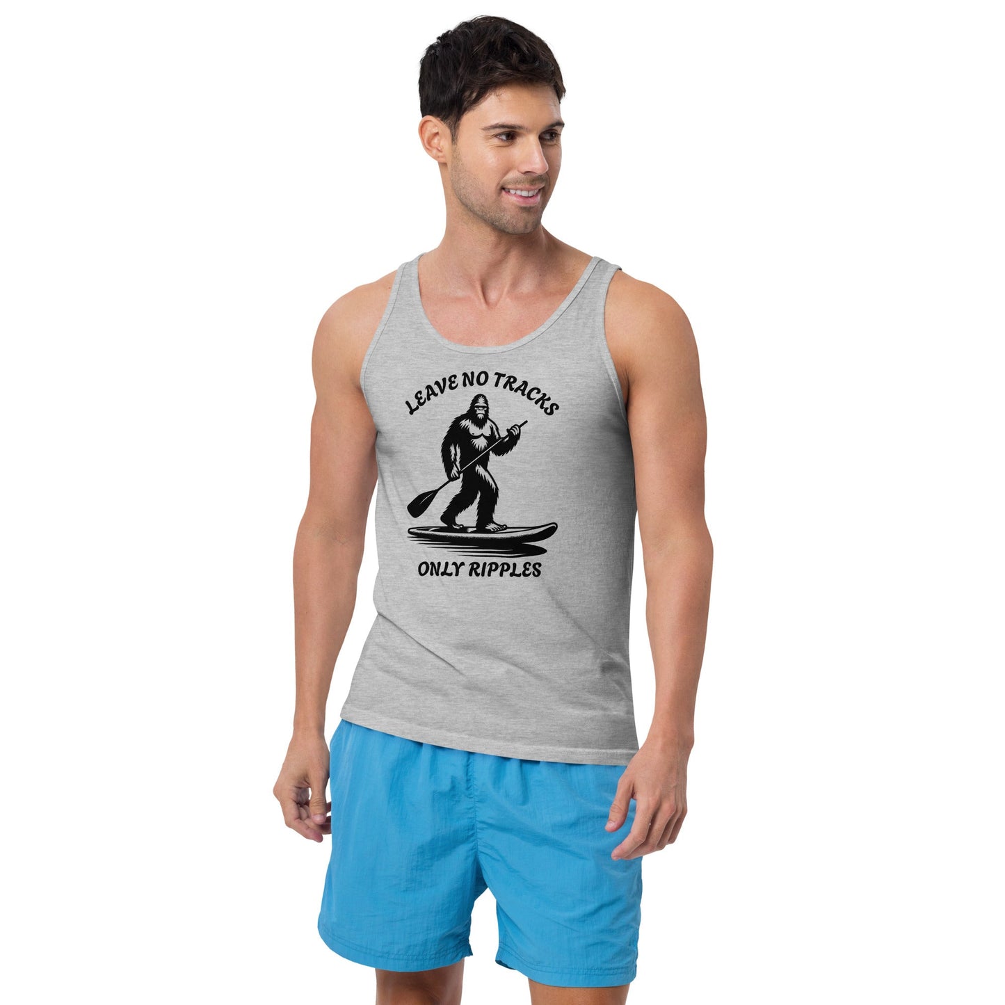 Leave No Tracks Only Ripples Men's Tank Top - Men's Shirts - Discovery Co.
