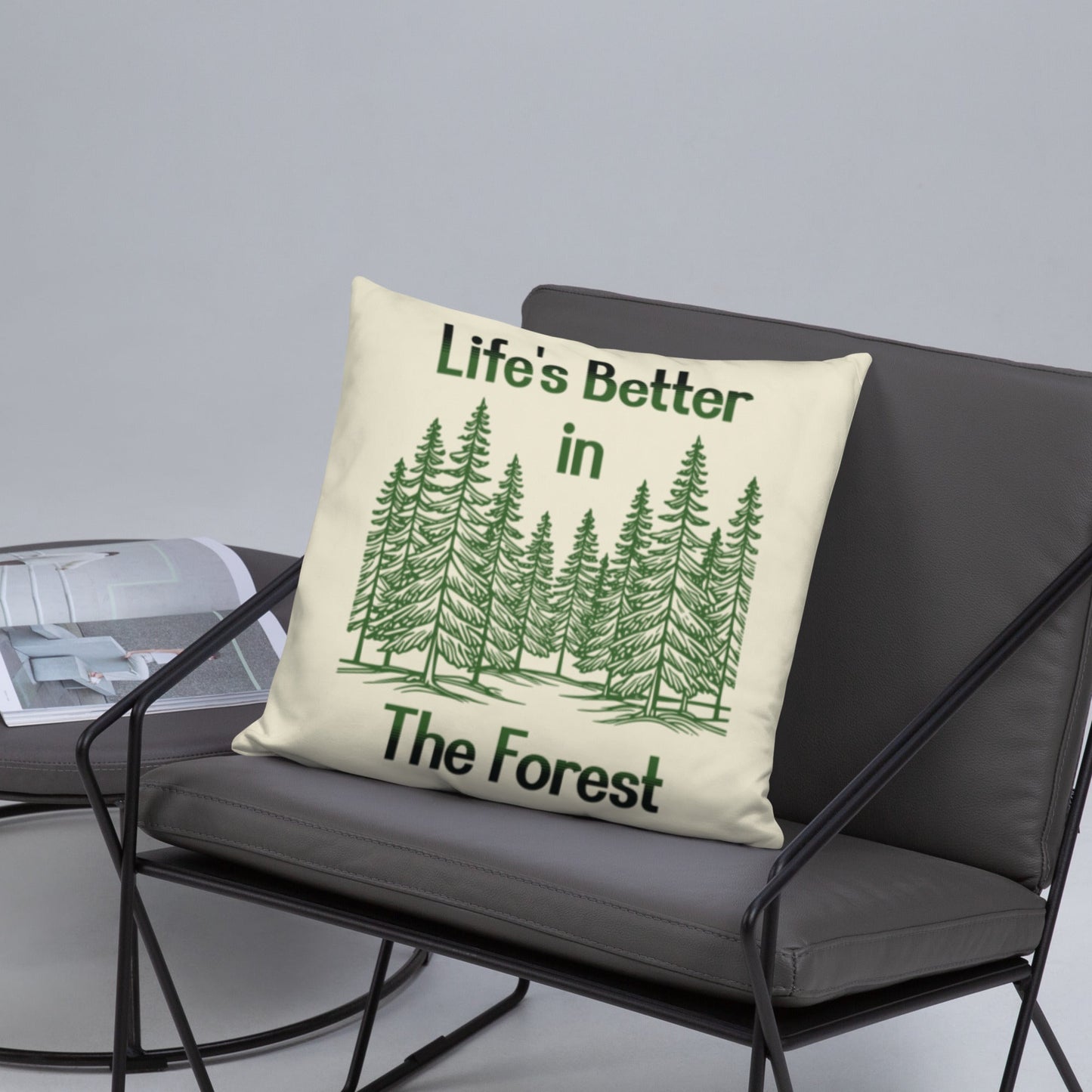 Life's Better In The Forest Basic Pillow - Pillows - Discovery Co.