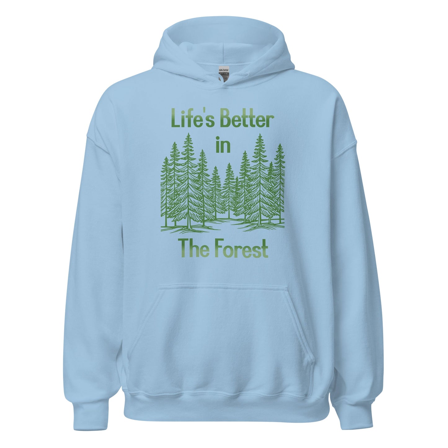 Life's Better In The Forest II Men's (Unisex) Hoodie - Hoodies - Discovery Co.