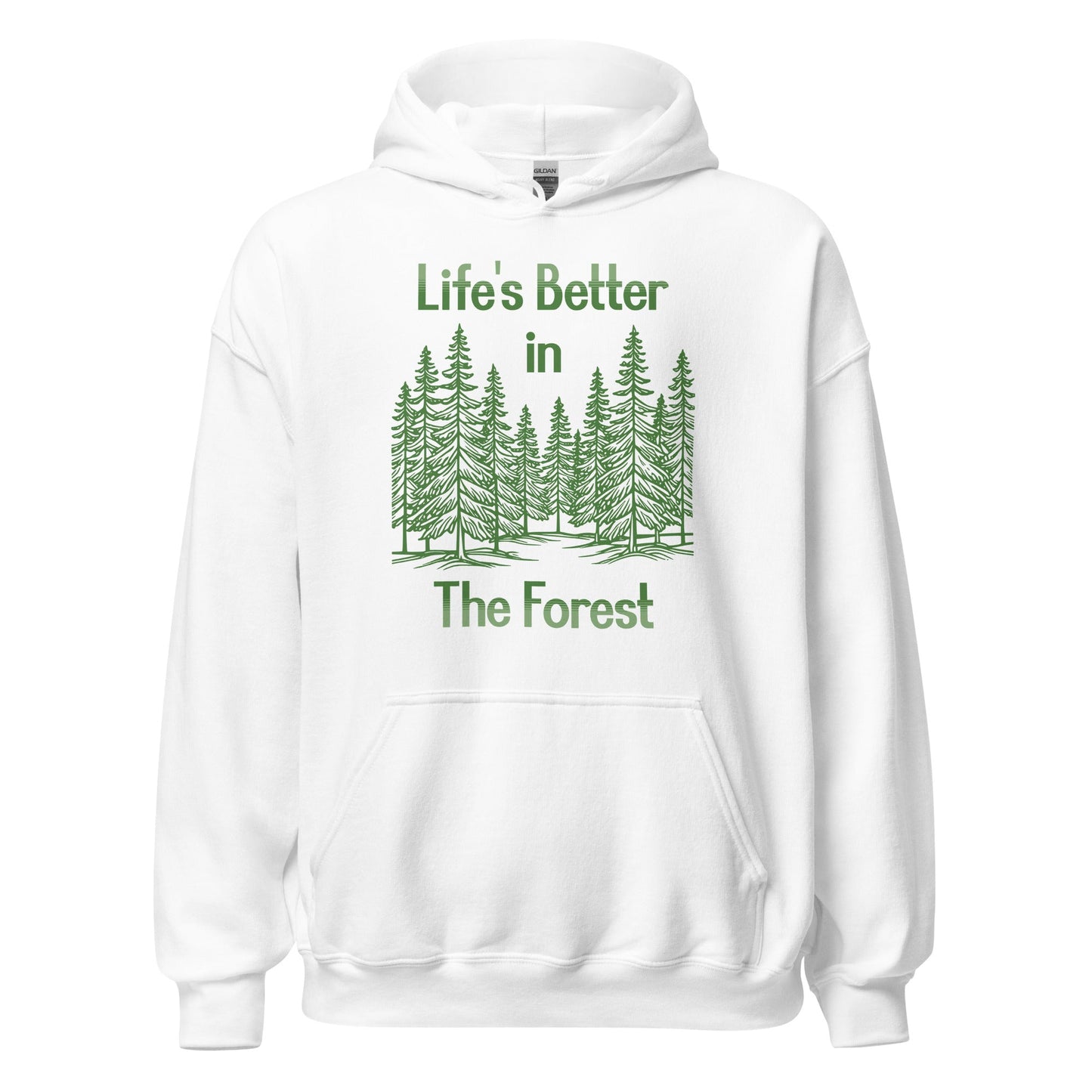 Life's Better In The Forest II Men's (Unisex) Hoodie - Hoodies - Discovery Co.