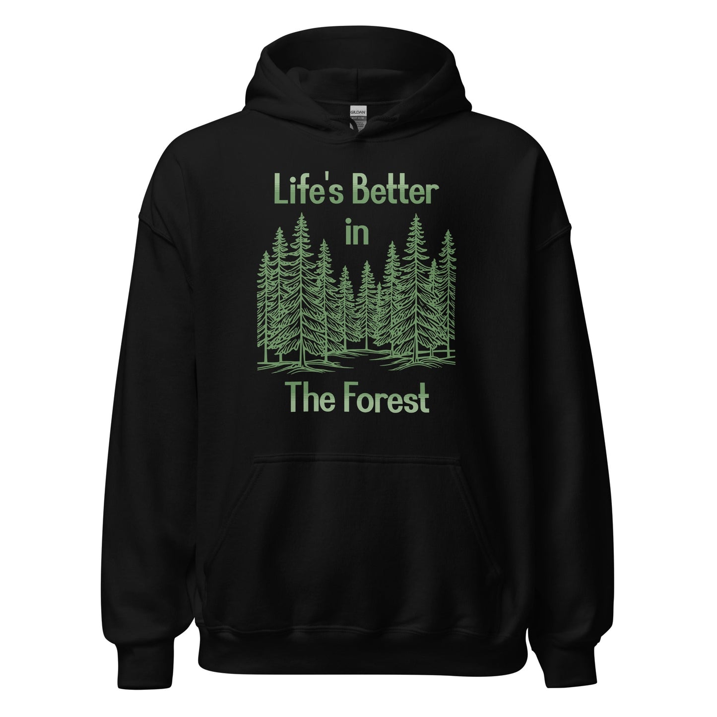 Life's Better In The Forest II Men's (Unisex) Hoodie - Hoodies - Discovery Co.