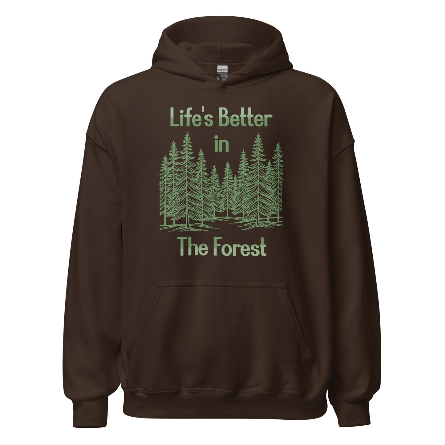 Life's Better In The Forest II Men's (Unisex) Hoodie - Hoodies - Discovery Co.