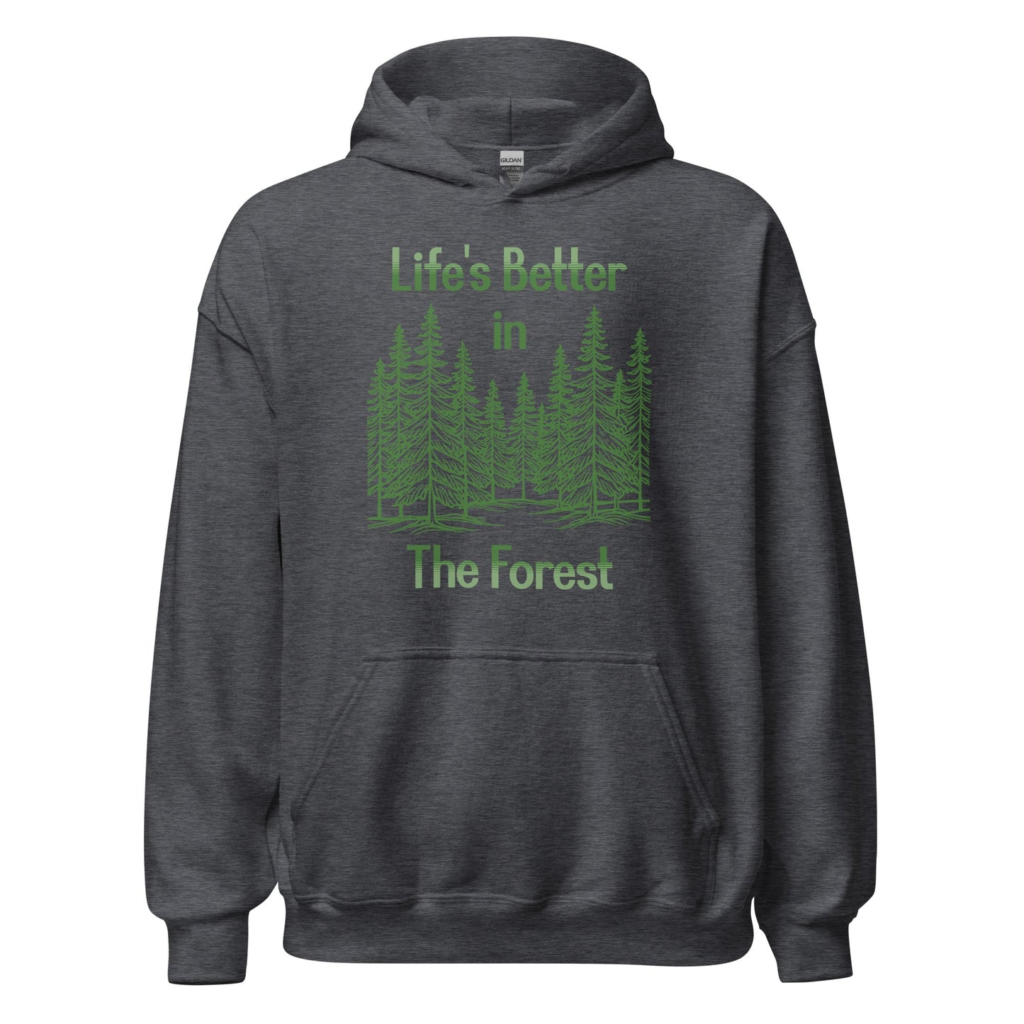 Life's Better In The Forest II Men's (Unisex) Hoodie - Hoodies - Discovery Co.