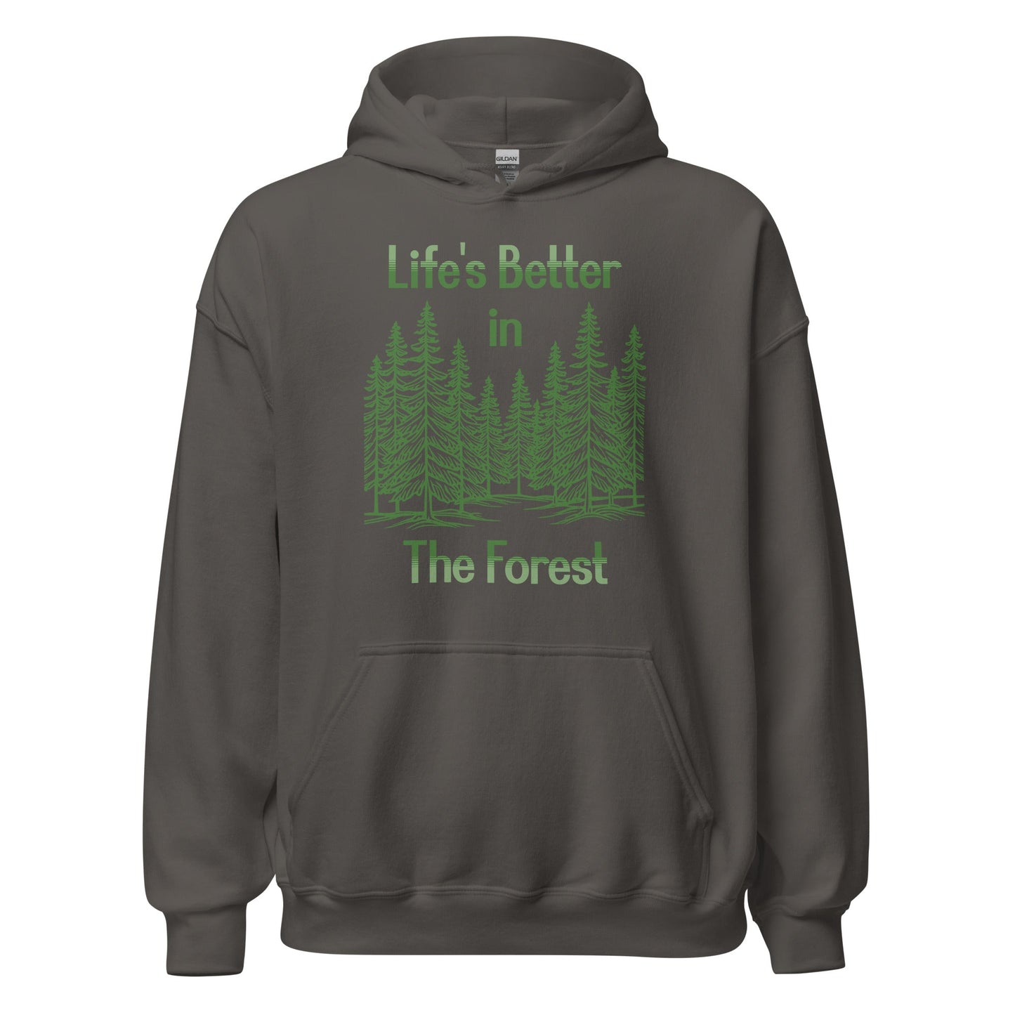 Life's Better In The Forest II Men's (Unisex) Hoodie - Hoodies - Discovery Co.