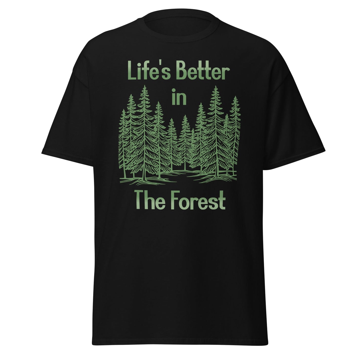Life's Better In The Forest II Women's (Unisex) Classic Tee - Women's Shirts - Discovery Co.