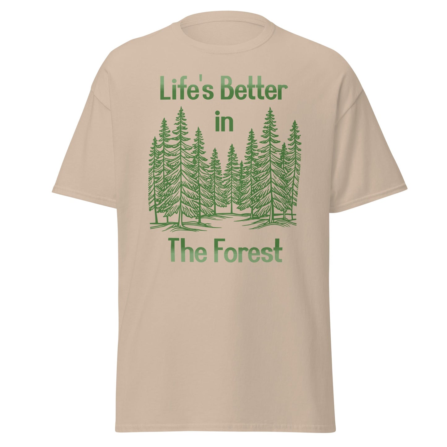 Life's Better In The Forest II Women's (Unisex) Classic Tee - Women's Shirts - Discovery Co.