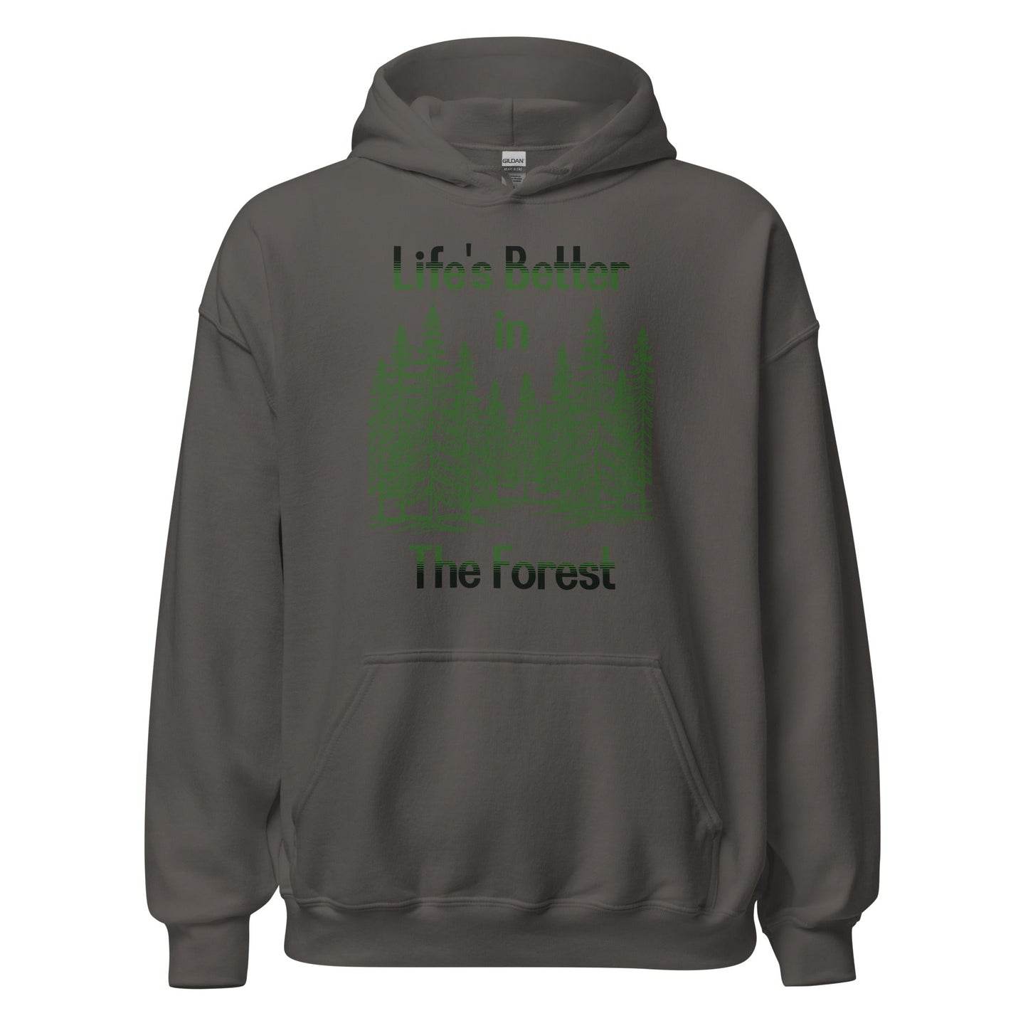 Life's Better In The Forest Men's (Unisex) Hoodie - Hoodies - Discovery Co.