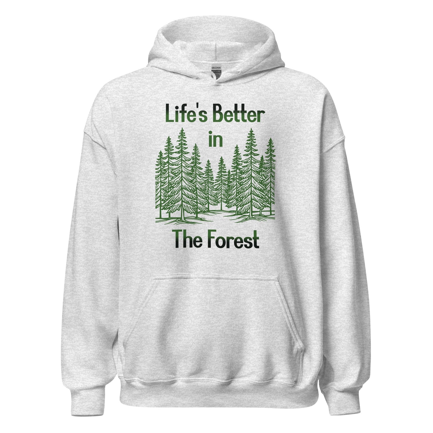 Life's Better In The Forest Men's (Unisex) Hoodie - Hoodies - Discovery Co.