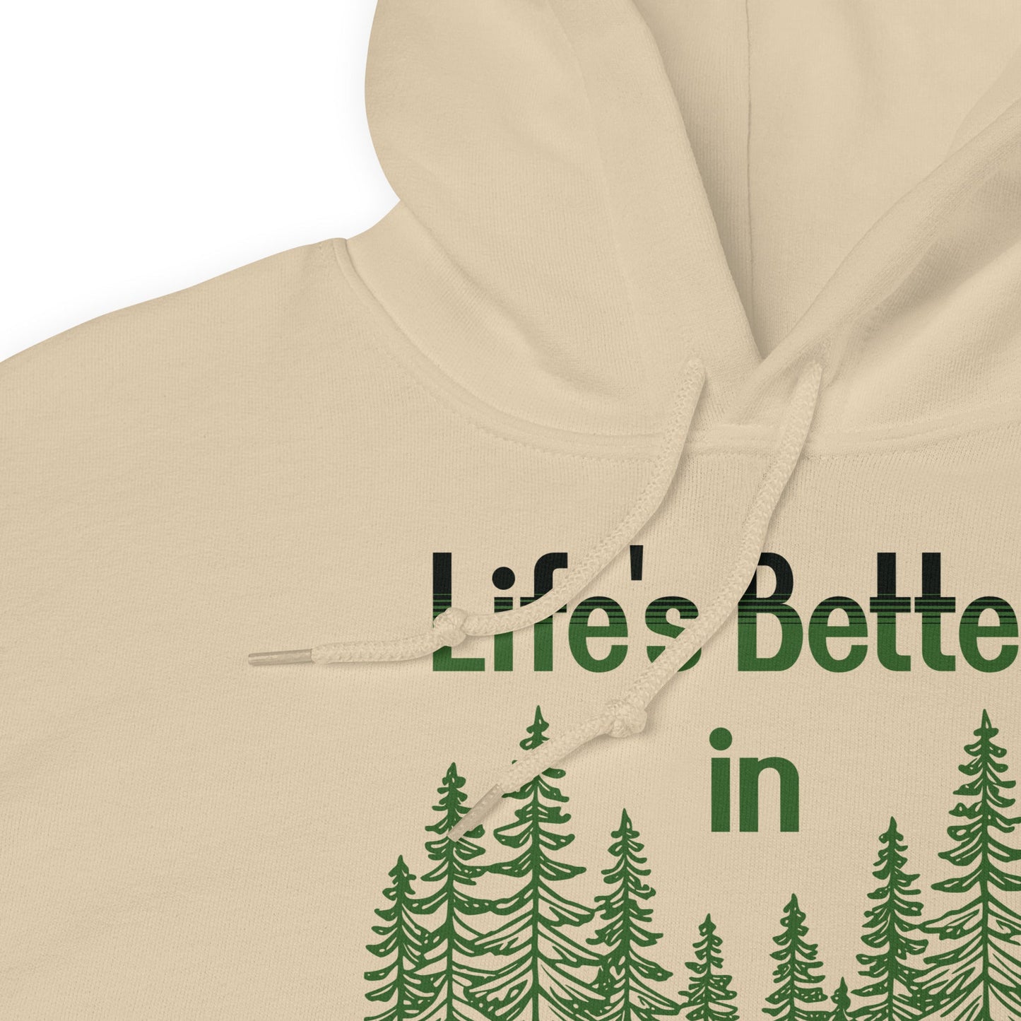 Life's Better In The Forest Men's (Unisex) Hoodie - Hoodies - Discovery Co.