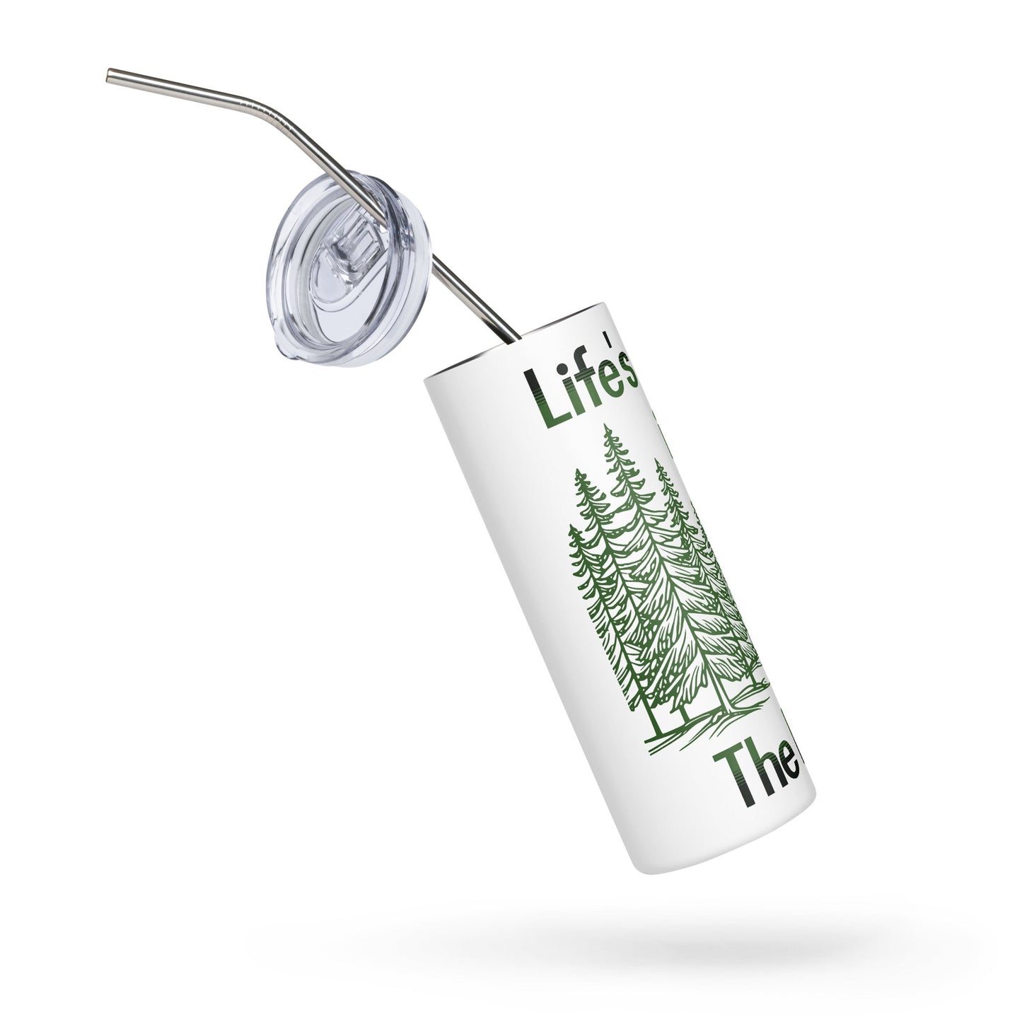 Life's Better In The Forest Stainless Steel Tumbler - Steel Tumbler - Discovery Co.