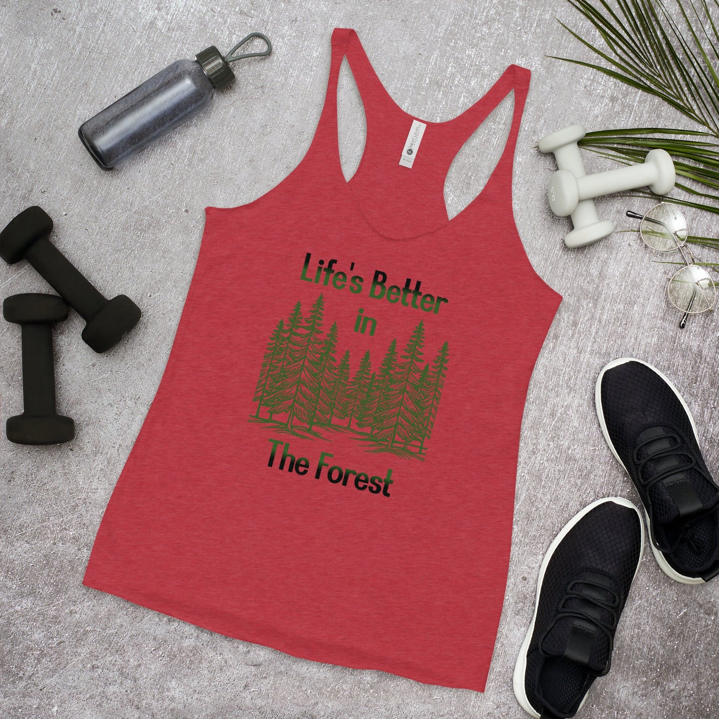 Life's Better In The Forest Women's Racerback Tank - Women's Shirts - Discovery Co.