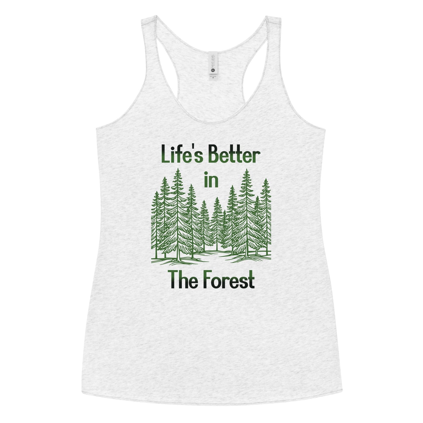 Life's Better In The Forest Women's Racerback Tank - Women's Shirts - Discovery Co.