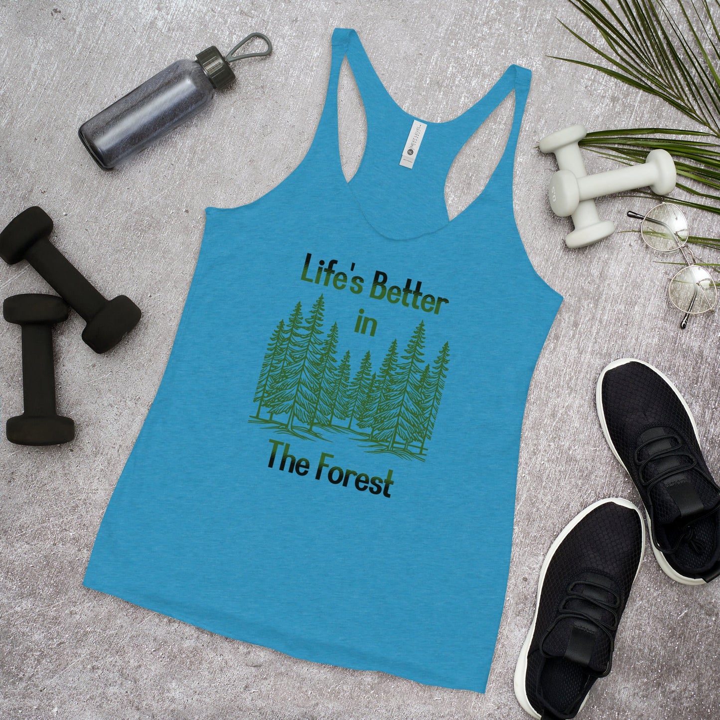 Life's Better In The Forest Women's Racerback Tank - Women's Shirts - Discovery Co.