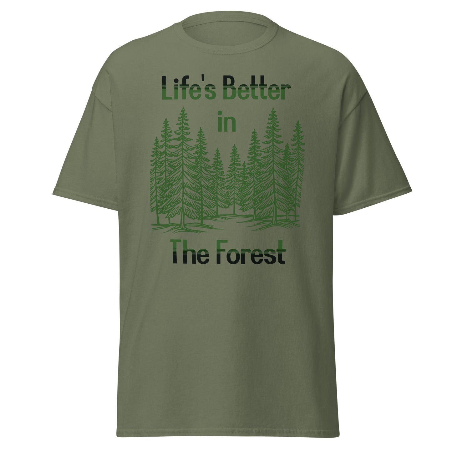 Life's Better In The Forest Women's (Unisex) Classic Tee - Women's Shirts - Discovery Co.
