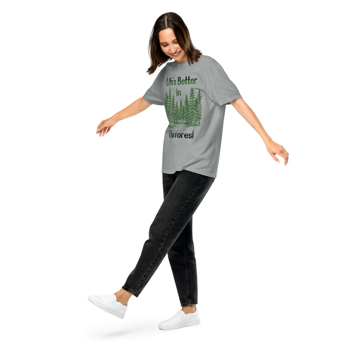 Life's Better In The Forest Women's (Unisex) Premium Tee - Women's Shirts - Discovery Co.