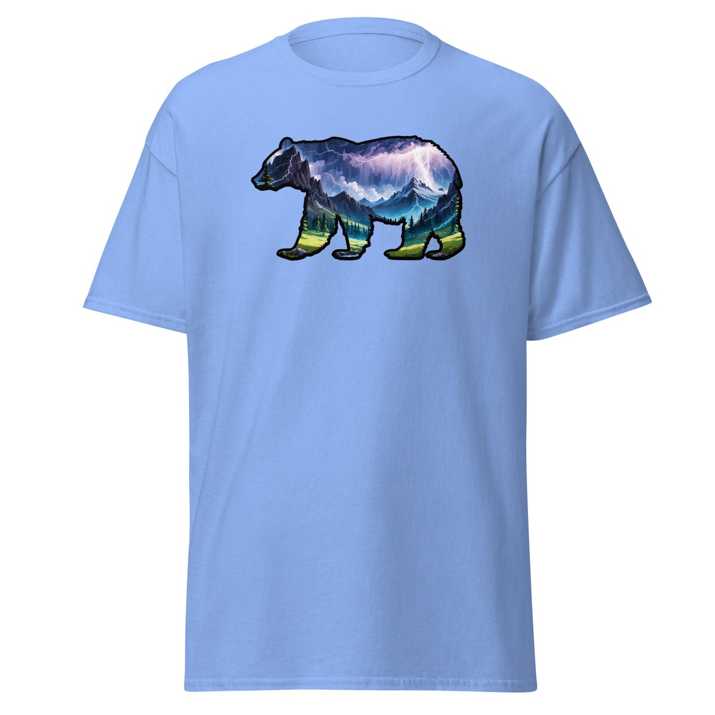Lightning In The Mountains Bear Women's (Unisex) Classic Tee - Women's Shirts - Discovery Co.