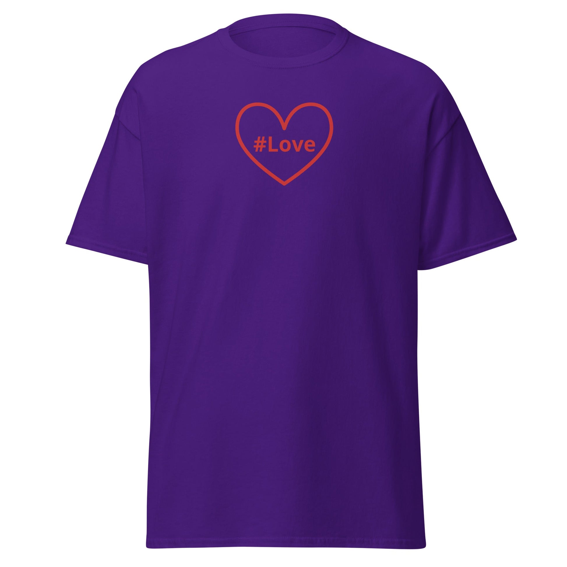 #Love Red Heart Women's (Unisex) Classic Tee - Women's Shirts - Discovery Co.