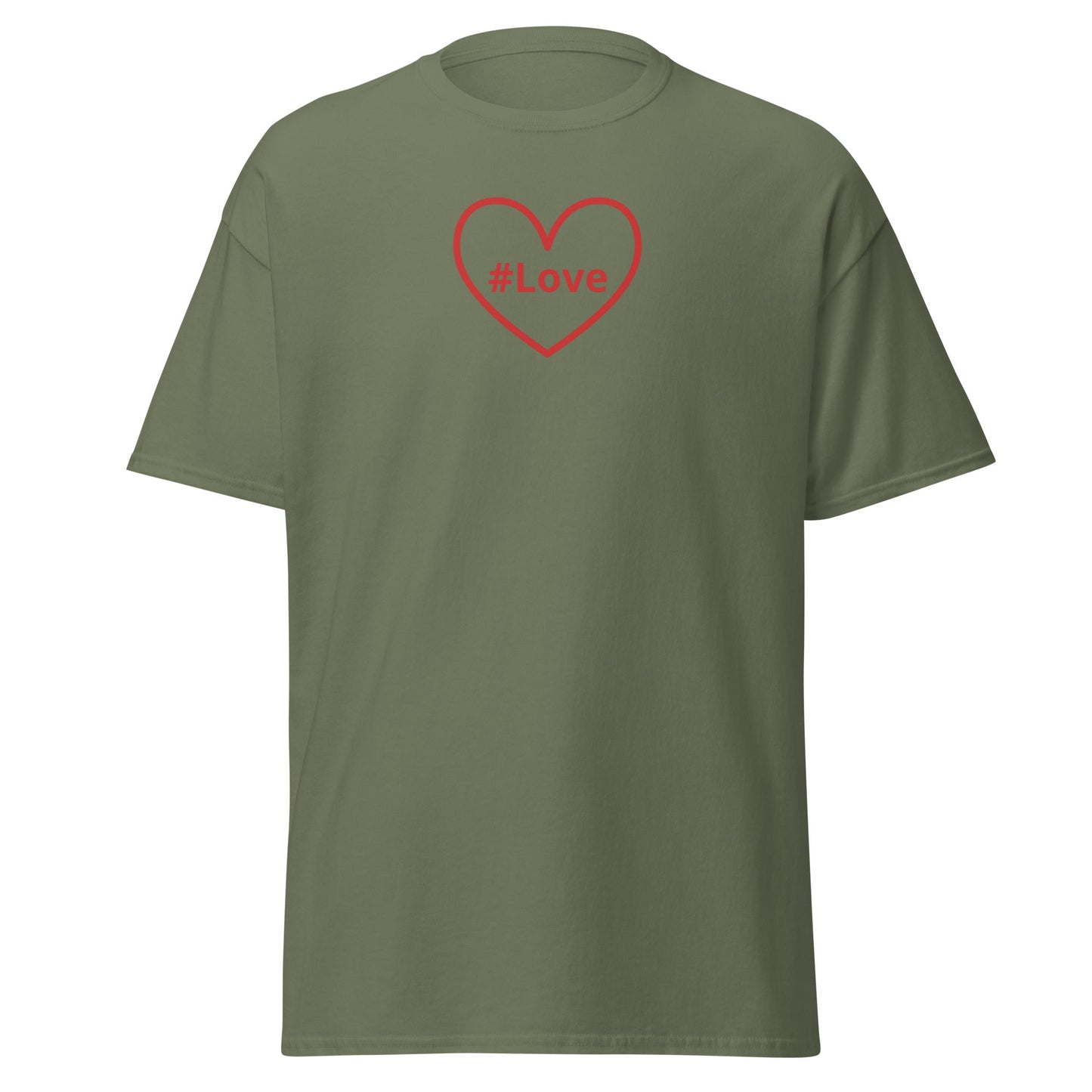 #Love Red Heart Women's (Unisex) Classic Tee - Women's Shirts - Discovery Co.