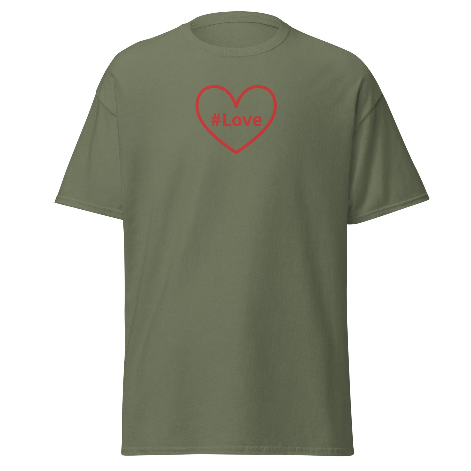 #Love Red Heart Women's (Unisex) Classic Tee - Women's Shirts - Discovery Co.