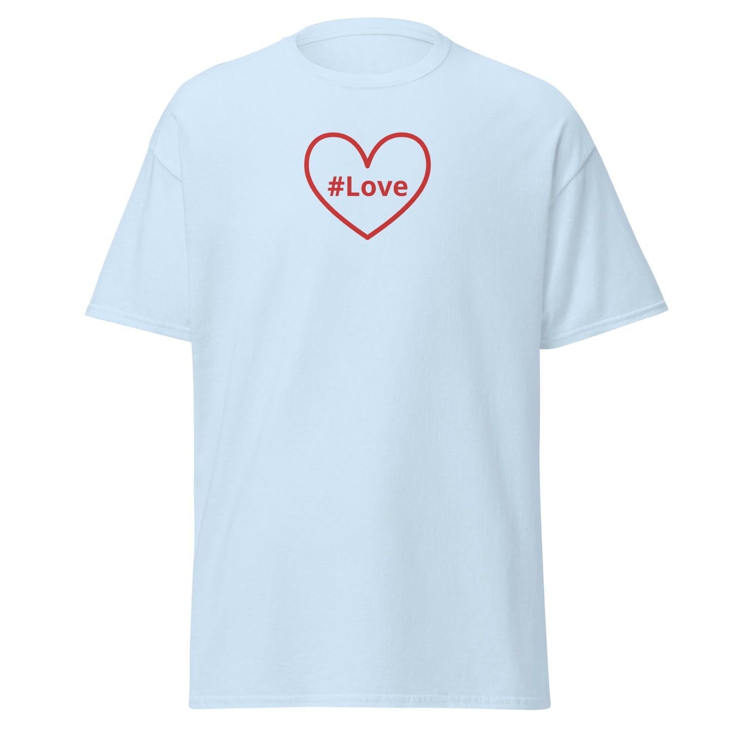 #Love Red Heart Women's (Unisex) Classic Tee - Women's Shirts - Discovery Co.
