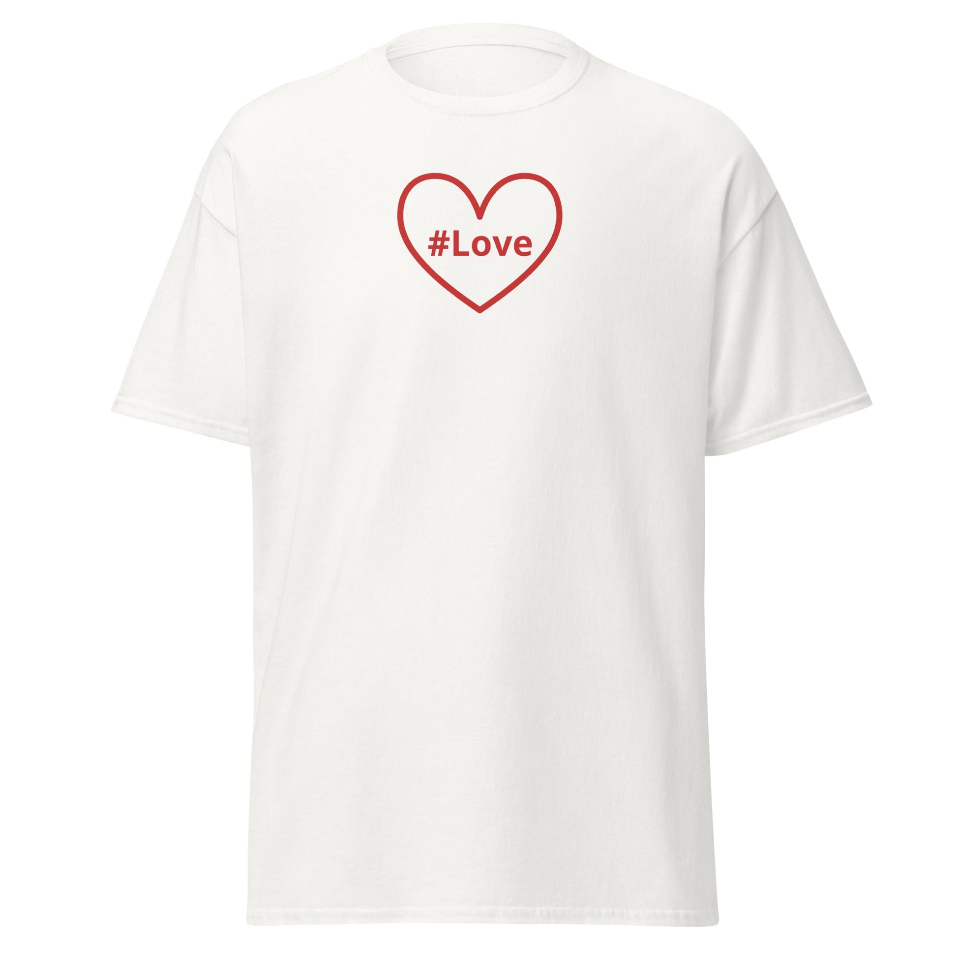 #Love Red Heart Women's (Unisex) Classic Tee - Women's Shirts - Discovery Co.