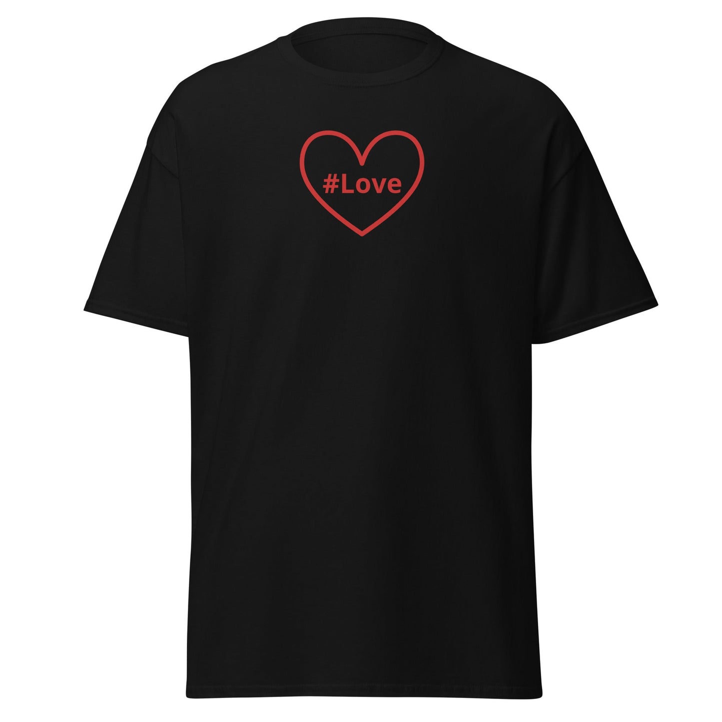 #Love Red Heart Women's (Unisex) Classic Tee - Women's Shirts - Discovery Co.