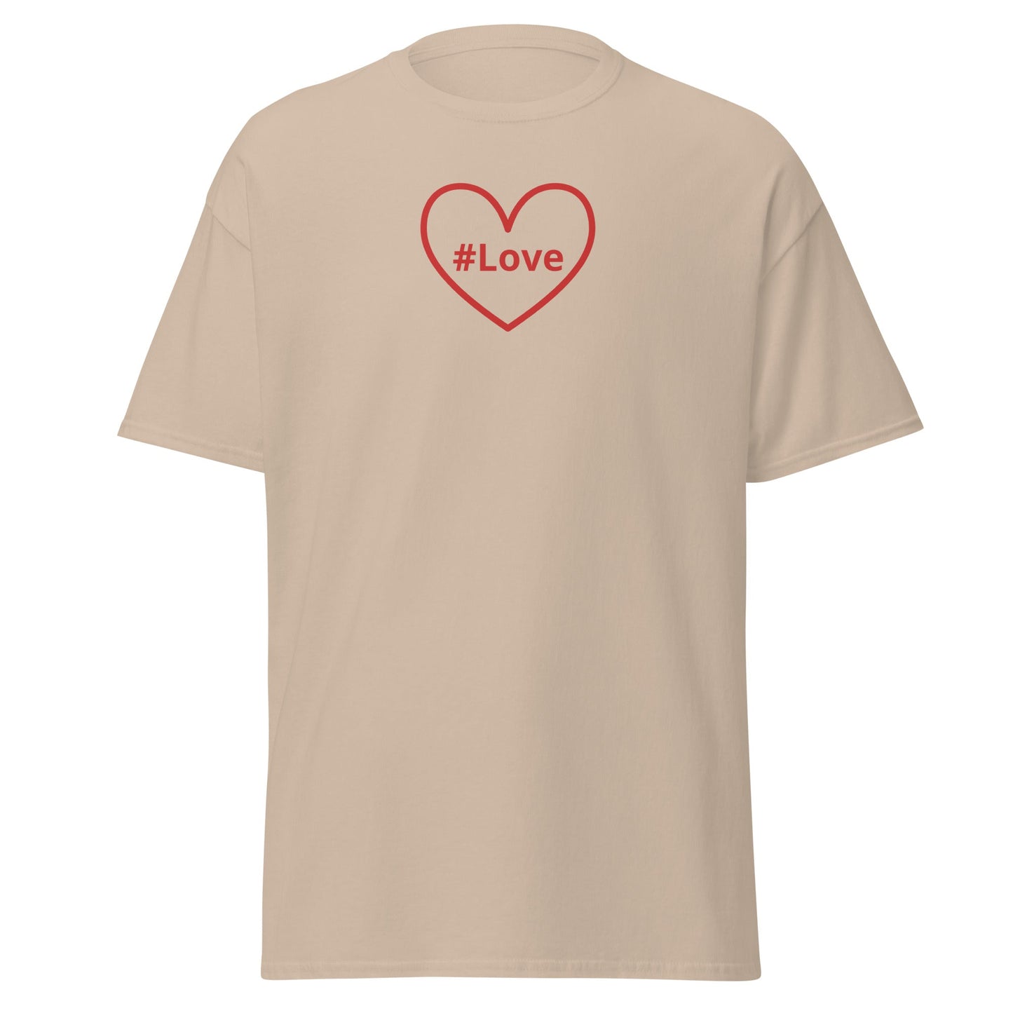 #Love Red Heart Women's (Unisex) Classic Tee - Women's Shirts - Discovery Co.