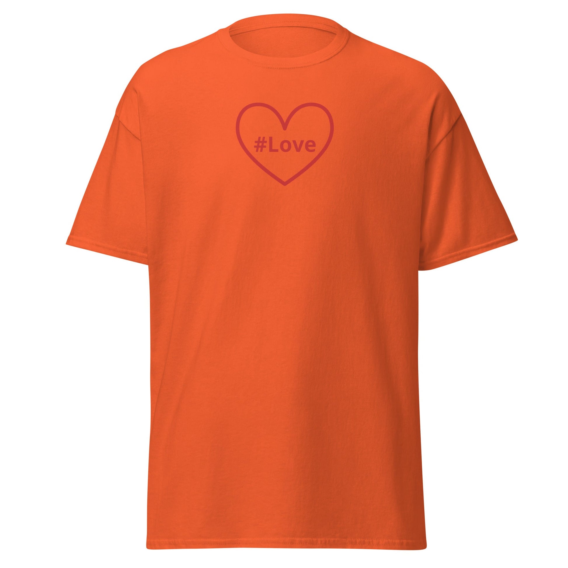 #Love Red Heart Women's (Unisex) Classic Tee - Women's Shirts - Discovery Co.