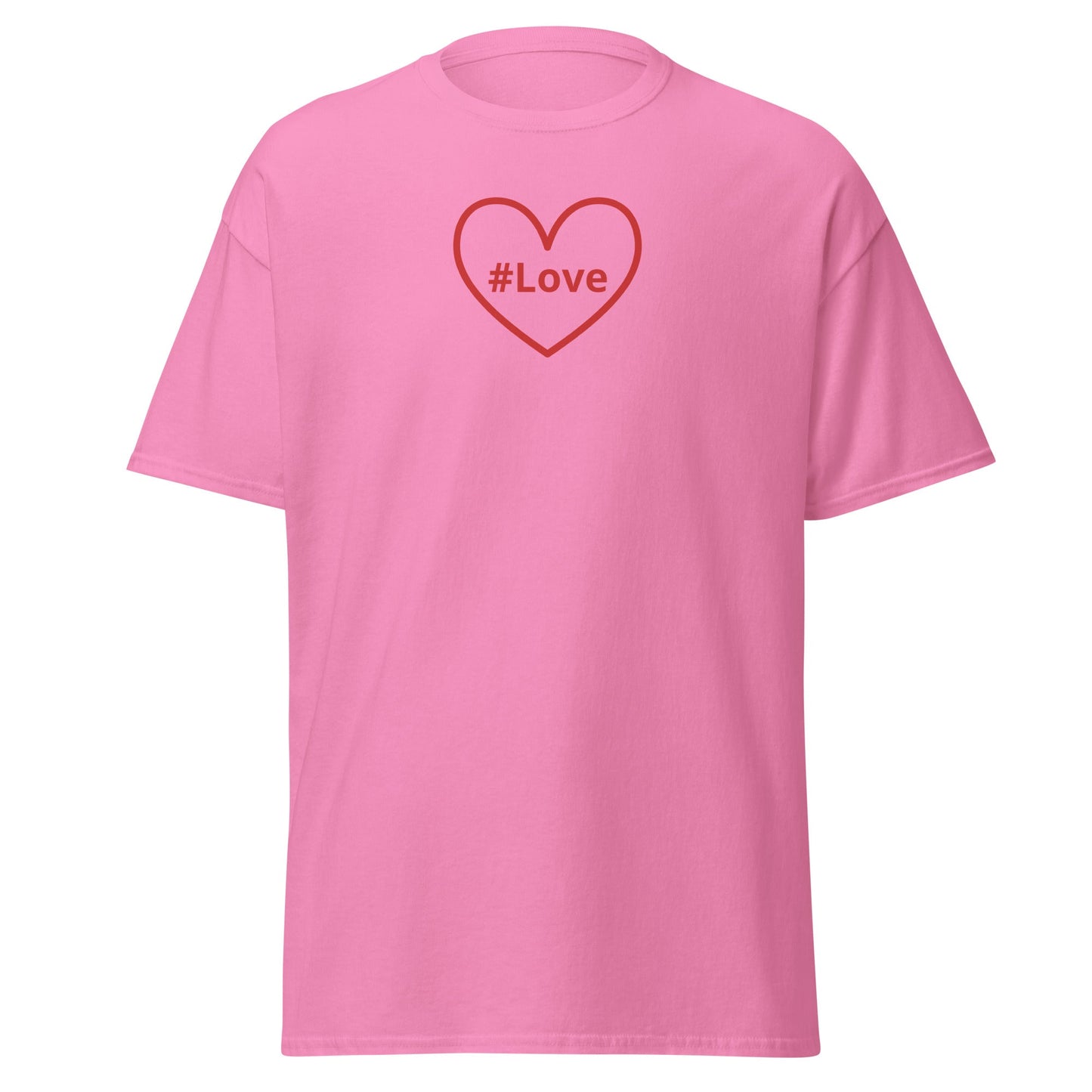 #Love Red Heart Women's (Unisex) Classic Tee - Women's Shirts - Discovery Co.