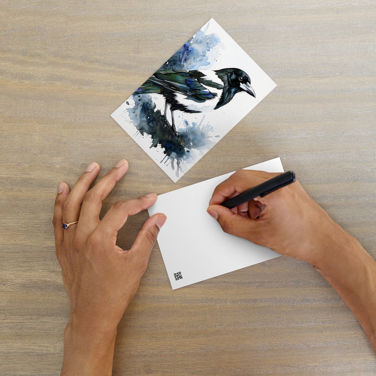 Magpie Standard Postcard - Post Cards - Discovery Co.