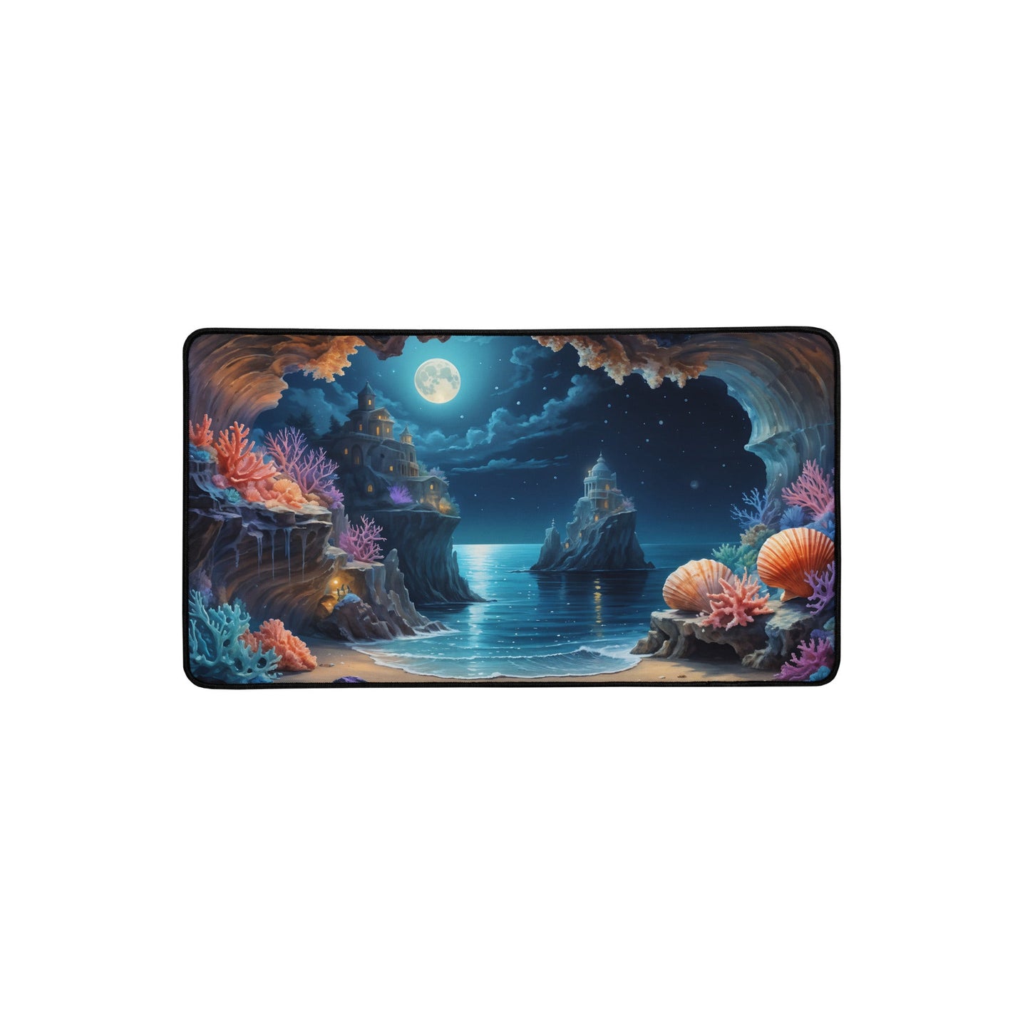 Majestic Beach Desk Mat - Mouse Pads - Discovery Co.
