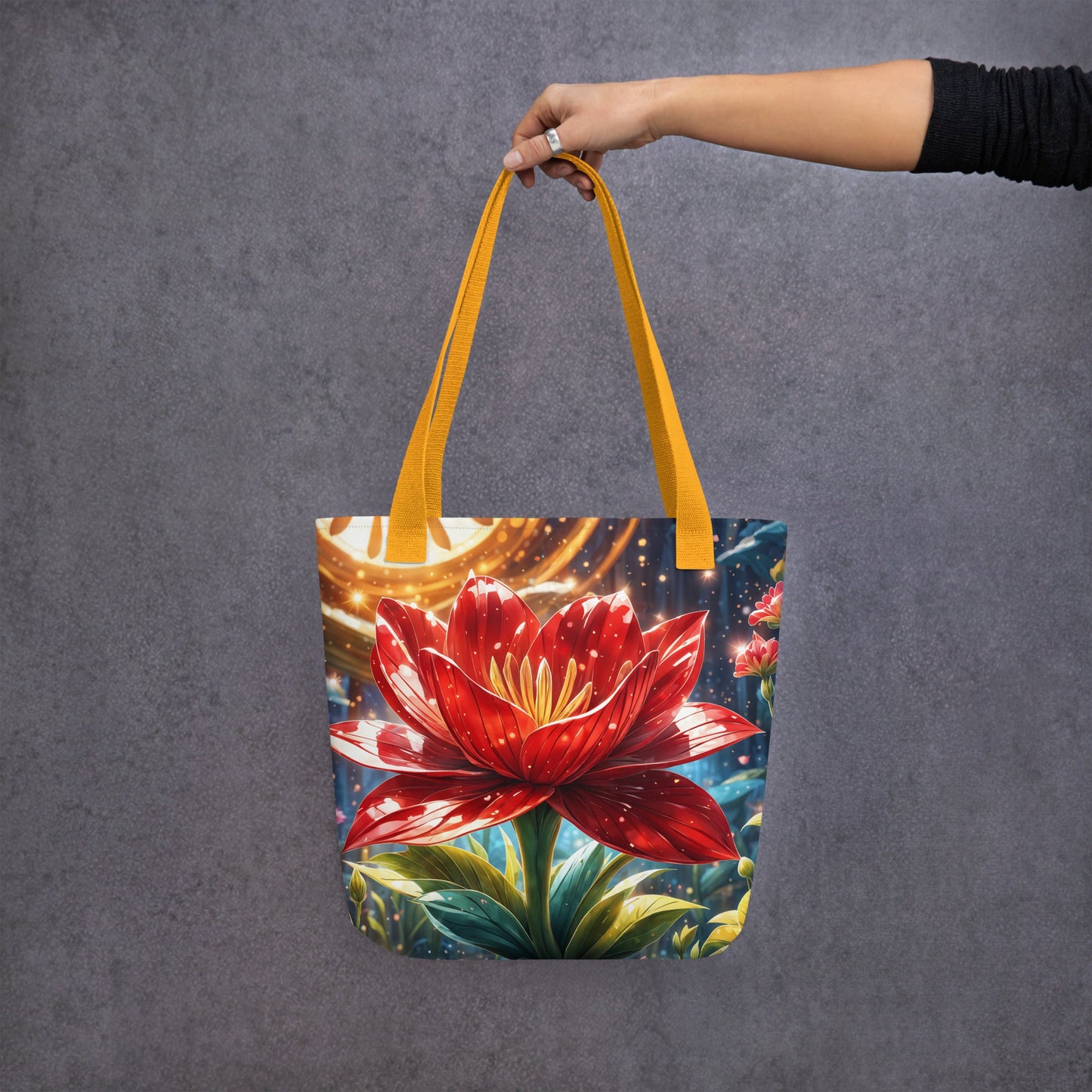 Majestic Flower Tote Bag - Tote Bags - Discovery Co.