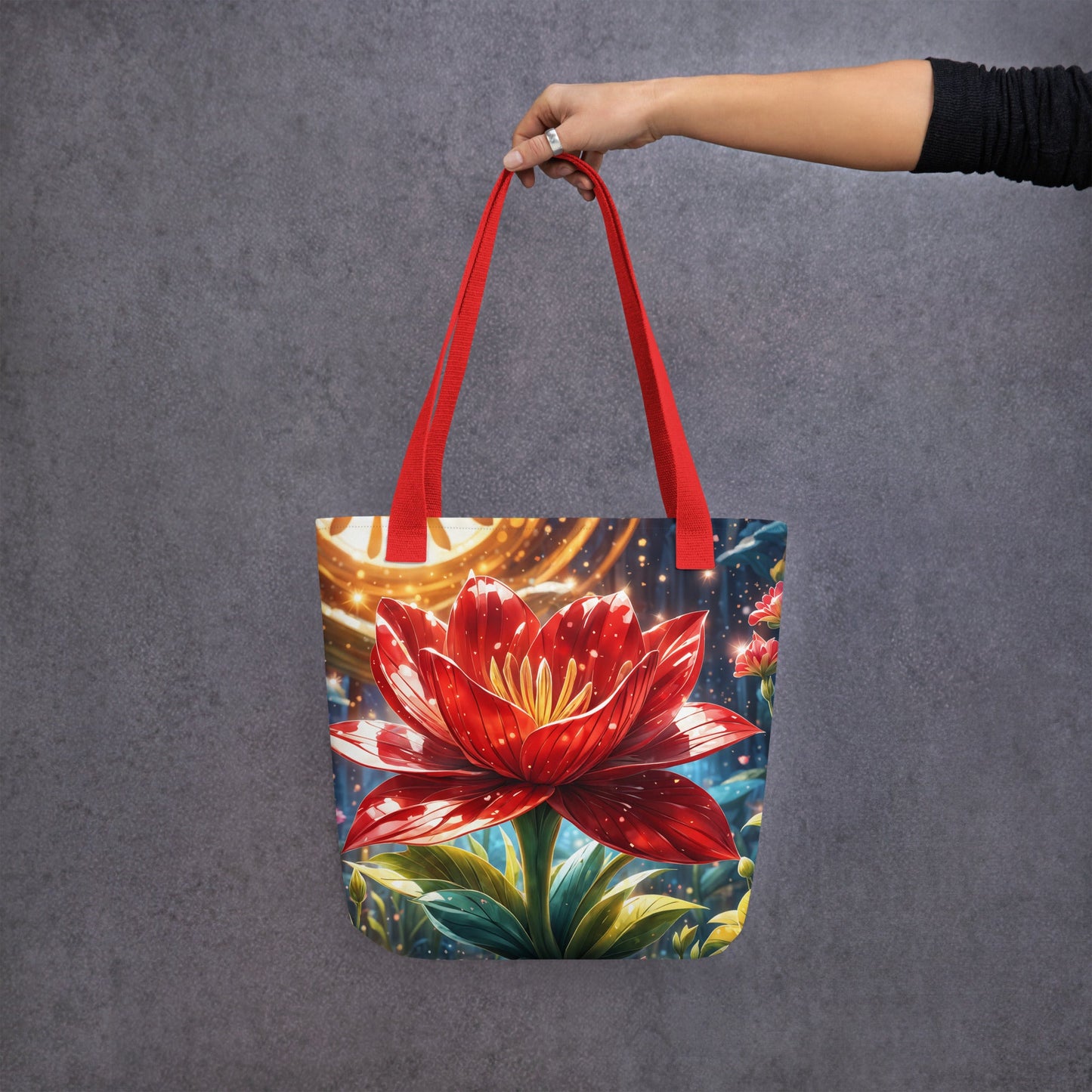 Majestic Flower Tote Bag - Tote Bags - Discovery Co.