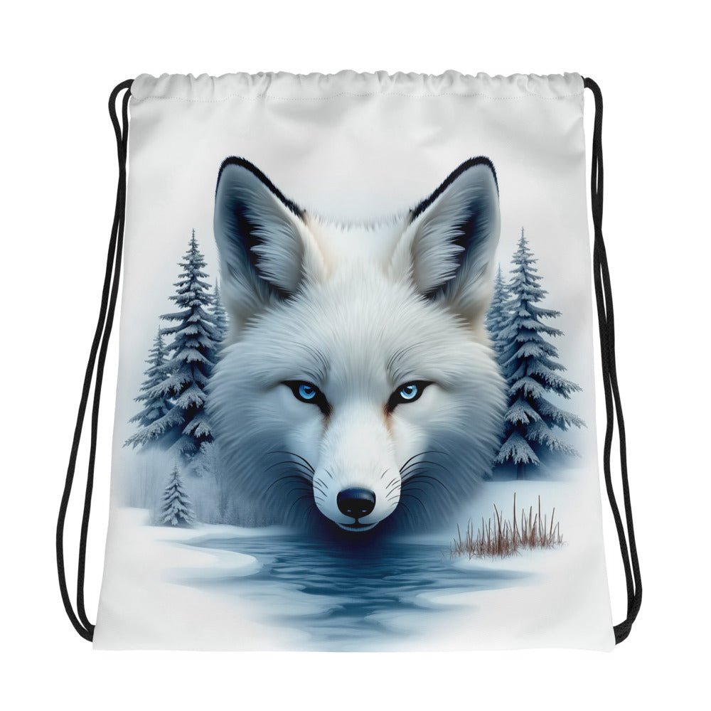 Majestic Fox Drawstring Bag - Drawstring Bag - Discovery Co.