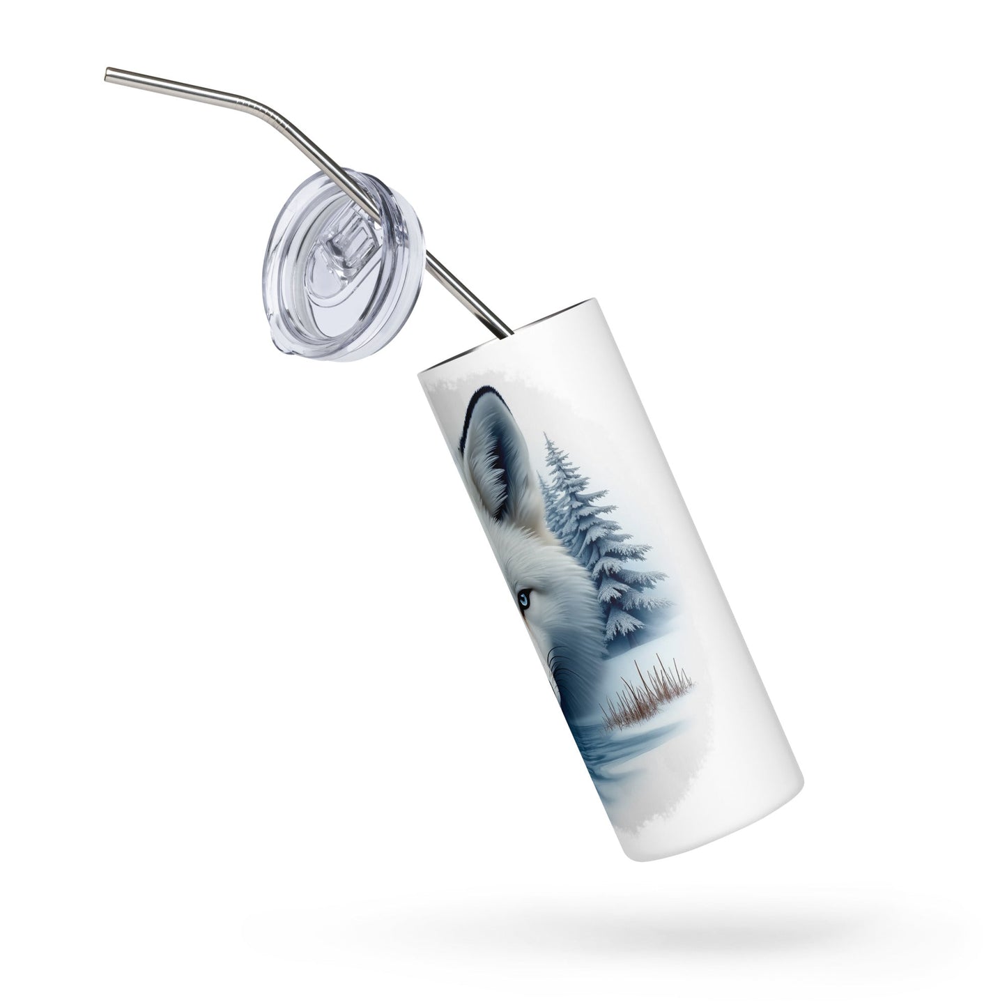 Majestic Fox Stainless Steel Tumbler - Steel Tumbler - Discovery Co.
