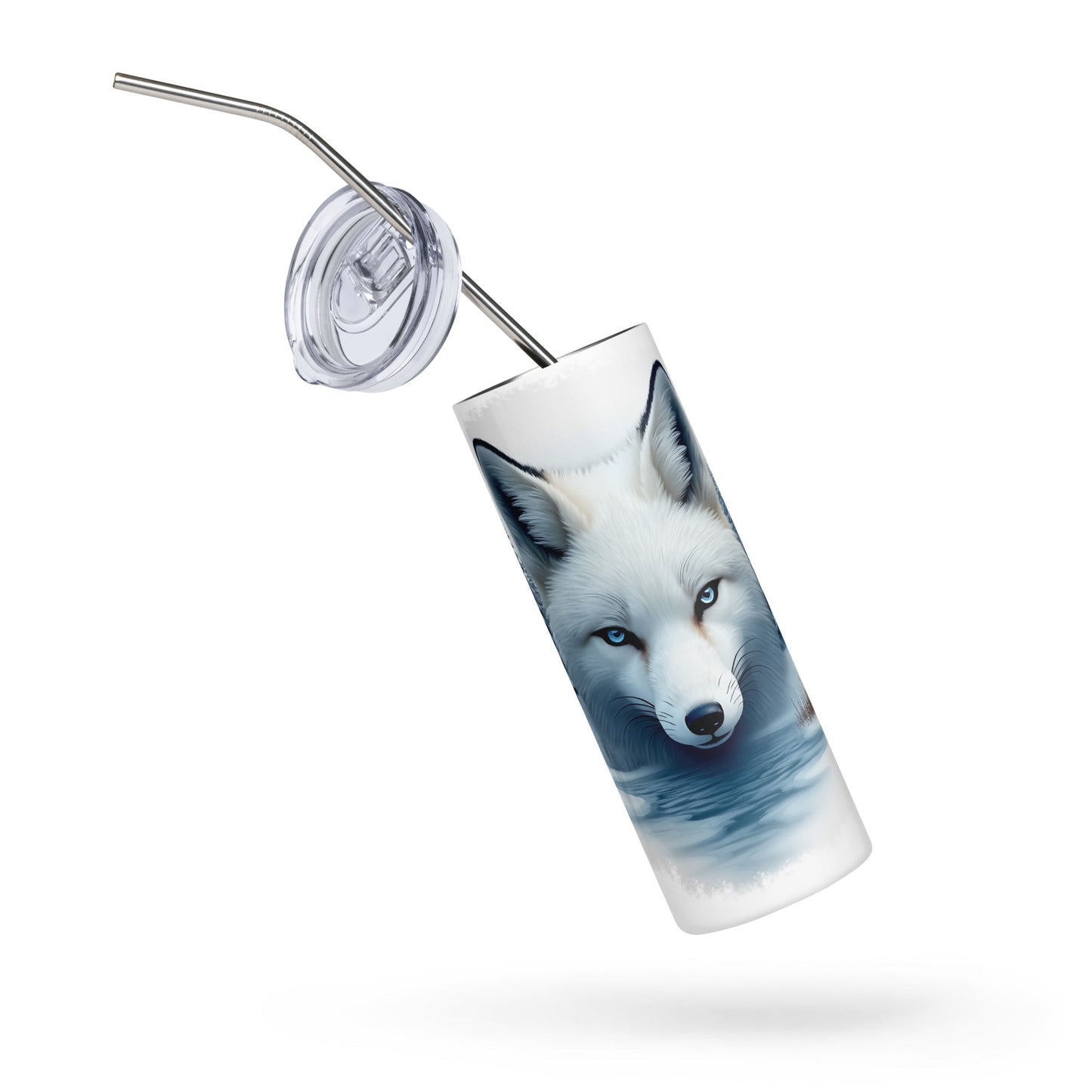 Majestic Fox Stainless Steel Tumbler - Steel Tumbler - Discovery Co.
