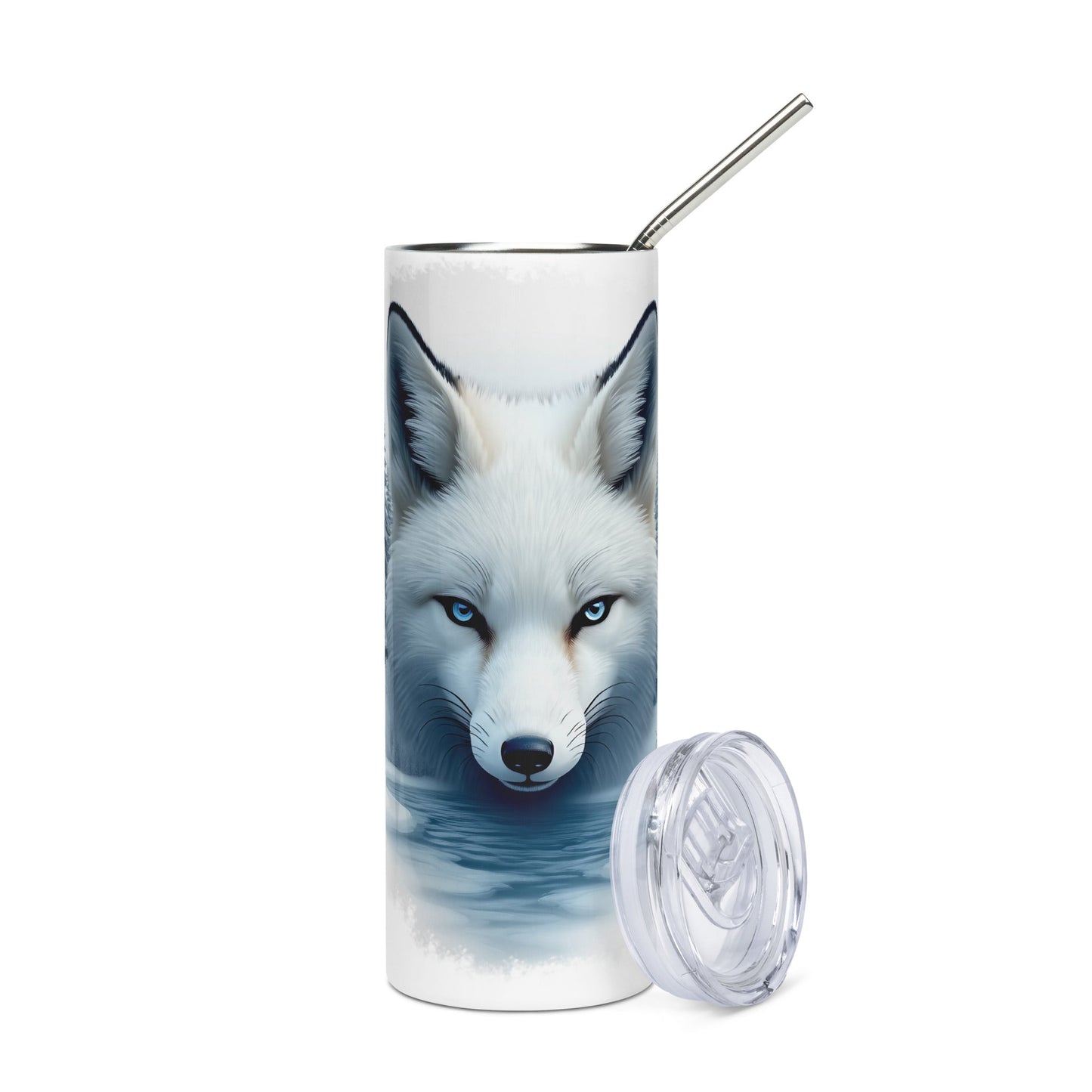 Majestic Fox Stainless Steel Tumbler - Steel Tumbler - Discovery Co.