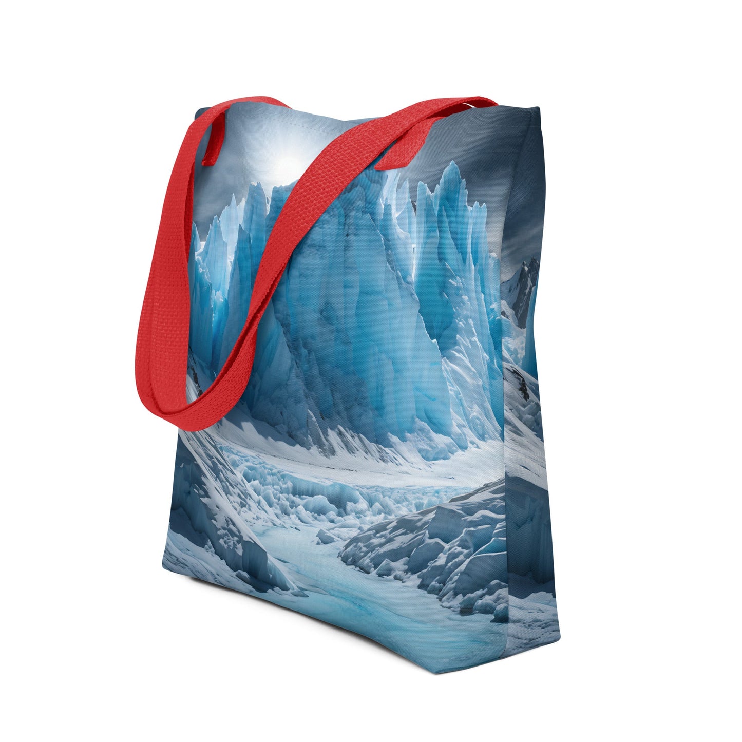 Majestic Glacier Tote Bag - Tote Bags - Discovery Co.