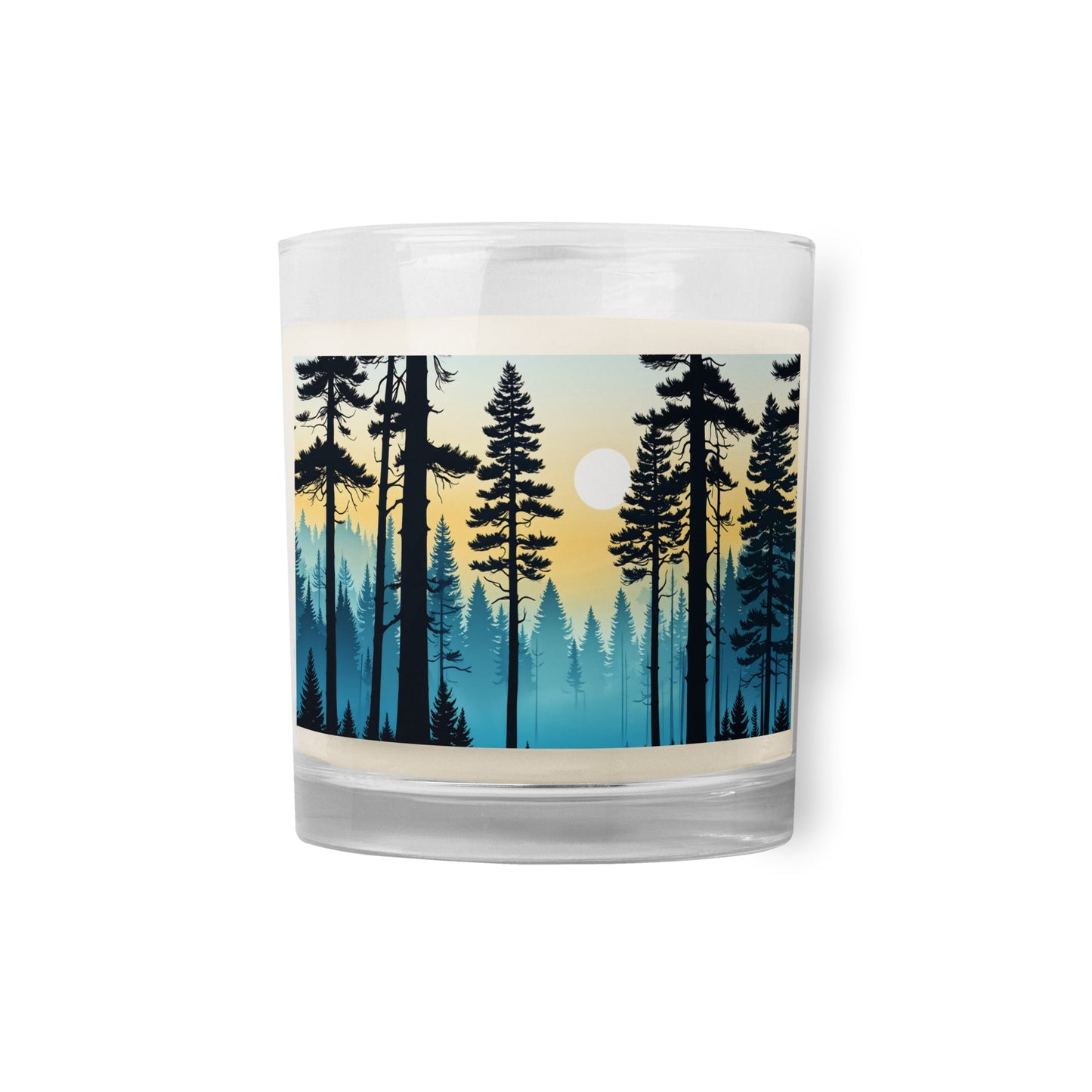 Misty Forest Glass Jar Soy Wax Candle - Candles - Discovery Co.