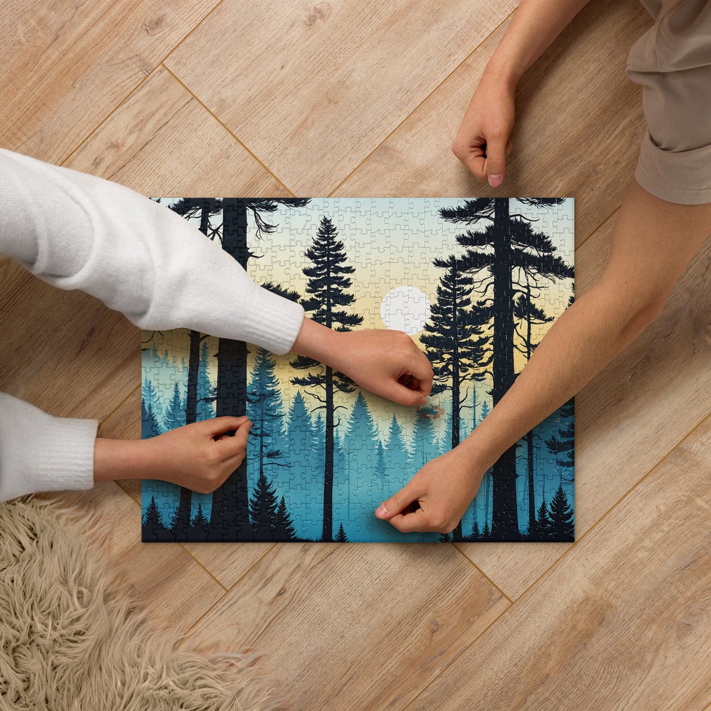 Misty Forest Jigsaw Puzzle - Puzzle - Discovery Co.
