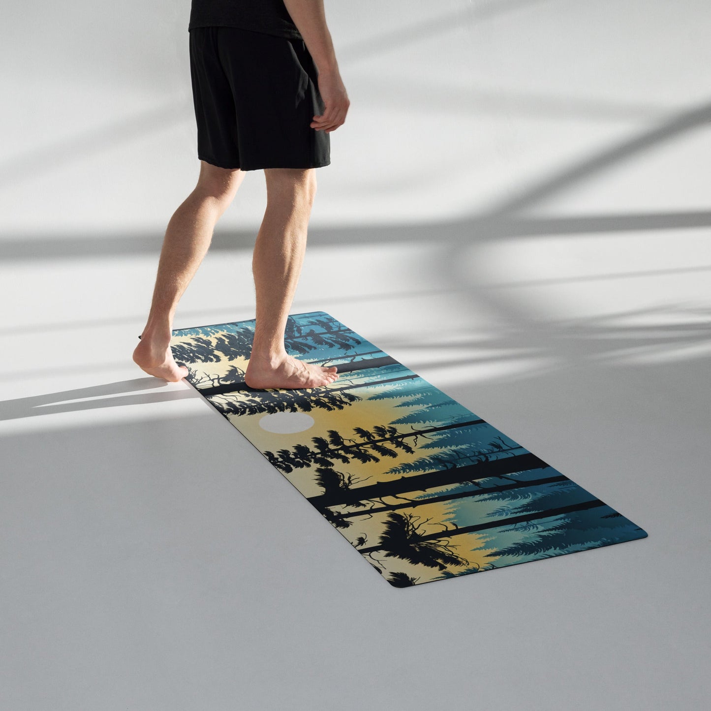 Misty Forest Yoga Mat - Yoga Mat - Discovery Co.
